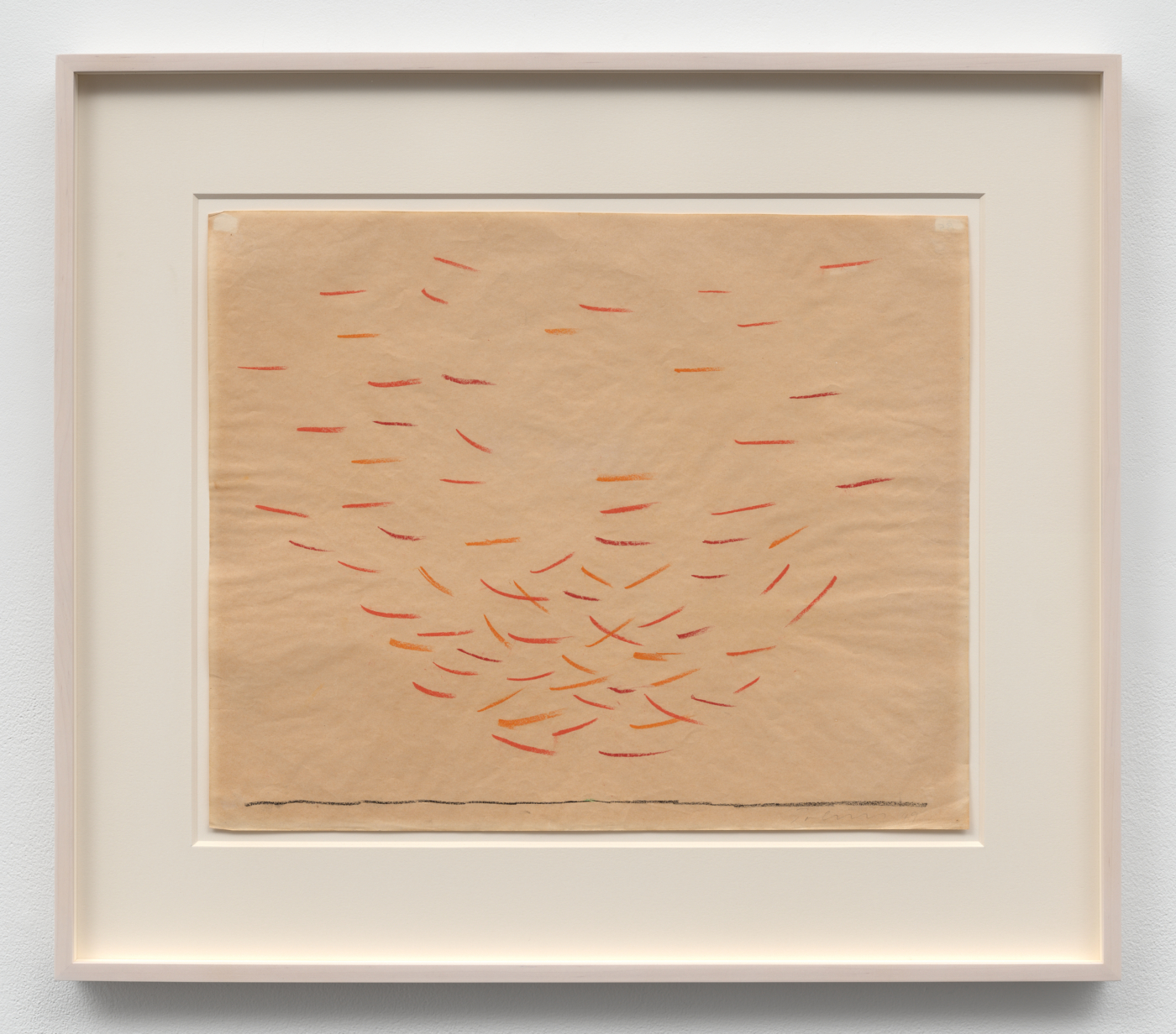 Aquarium, 1949. Pastel on paper, 17 x 21 in. ( 43.2 x 53.3 cm); 25 5/8 x 29 1/4 in. (65.09 x 74.30 cm) framed