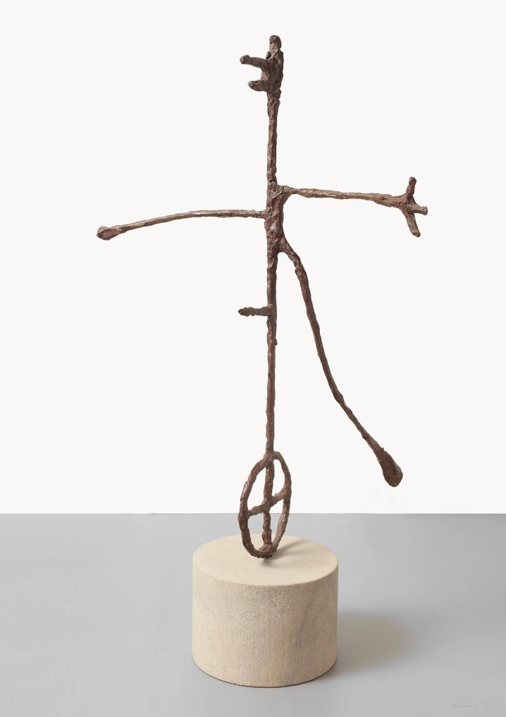 Acrobat, 1951. Bronze and stone, 42⅛ x 32⅜ x 19¾ in. (107 x 82.3 x 50 cm)