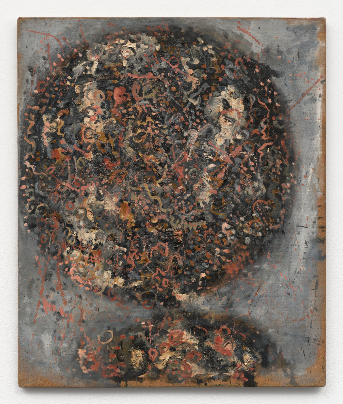 Head 4, 1955. Oil on canvas, 24 x 20⅛ in. (60.96 x 51.13 cm)