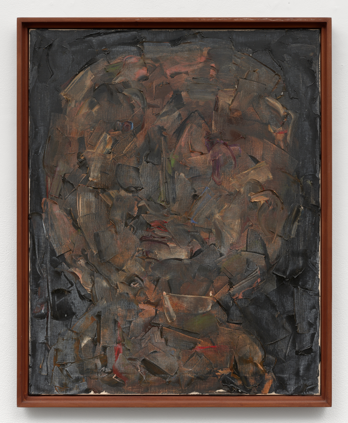 Head 2, 1956. Oil on canvas, 30 x 24 in. (76.20 x 60.96 cm); 31⅝ x 25½ in. (80.34 x 64.77 cm) framed