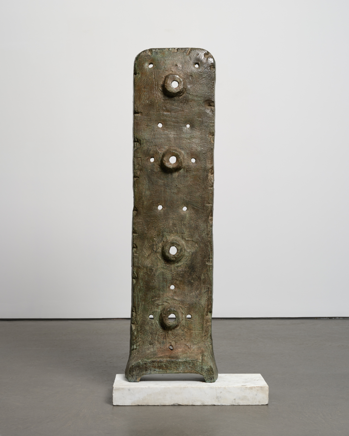 Trojan, 1959. Bronze and marble, 23 3/4 x 25 1/4 x 11 1/4 in. (60.25 x 64.14 x 28.57 cm) overall