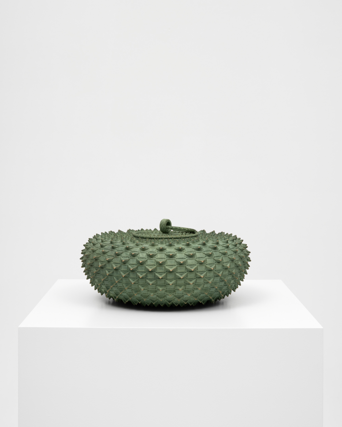 Urchin, 2026. Bronze, 5 3/4 x 12 x 12 in (14.45 x 30.64 x 30.63 cm)