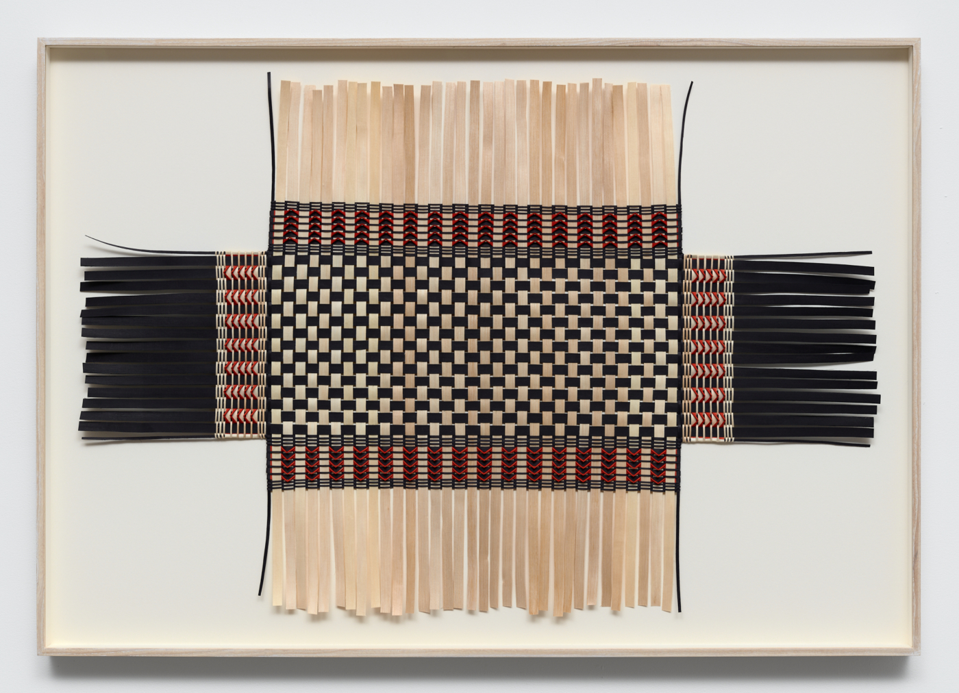 Pre-Dawn, 2026. Ash and dye, 24 x 36 in. (60.96 x 91.44 cm); 28 x 40 in. (71.12 x 101.60 cm) framed