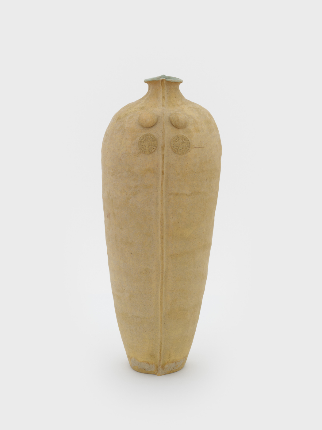 Calvin Marcus, Untitled, 2025. Glazed stoneware, 21½ x 9 x 9 in. (54.61 x 22.86 x 22.86 cm)