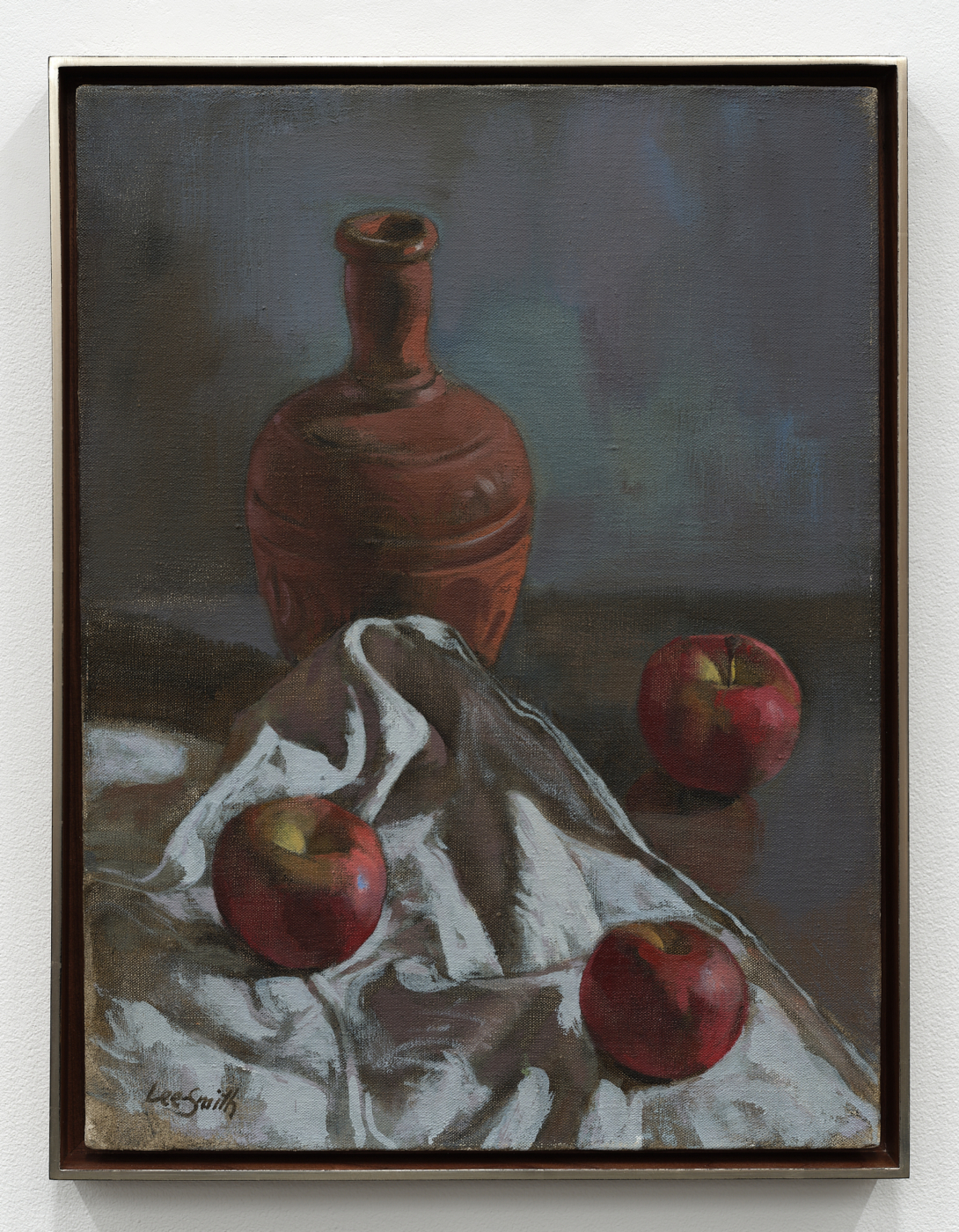 Hughie Lee-Smith, Still Life with Red Bottle, 1940. Oil on canvas, 24 x 18 in. (60.96 x 45.72 cm); 25¼ x 19⅜ in. (64.14 x 49.21 cm) framed