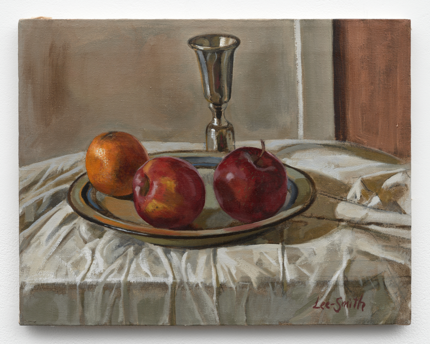 Offering I, 1981. Oil on canvas, 14 x 18 in. (35.56 x 45.72 cm) © 2026 Estate of Hughie Lee-Smith / Artists Rights Society (ARS), NY
