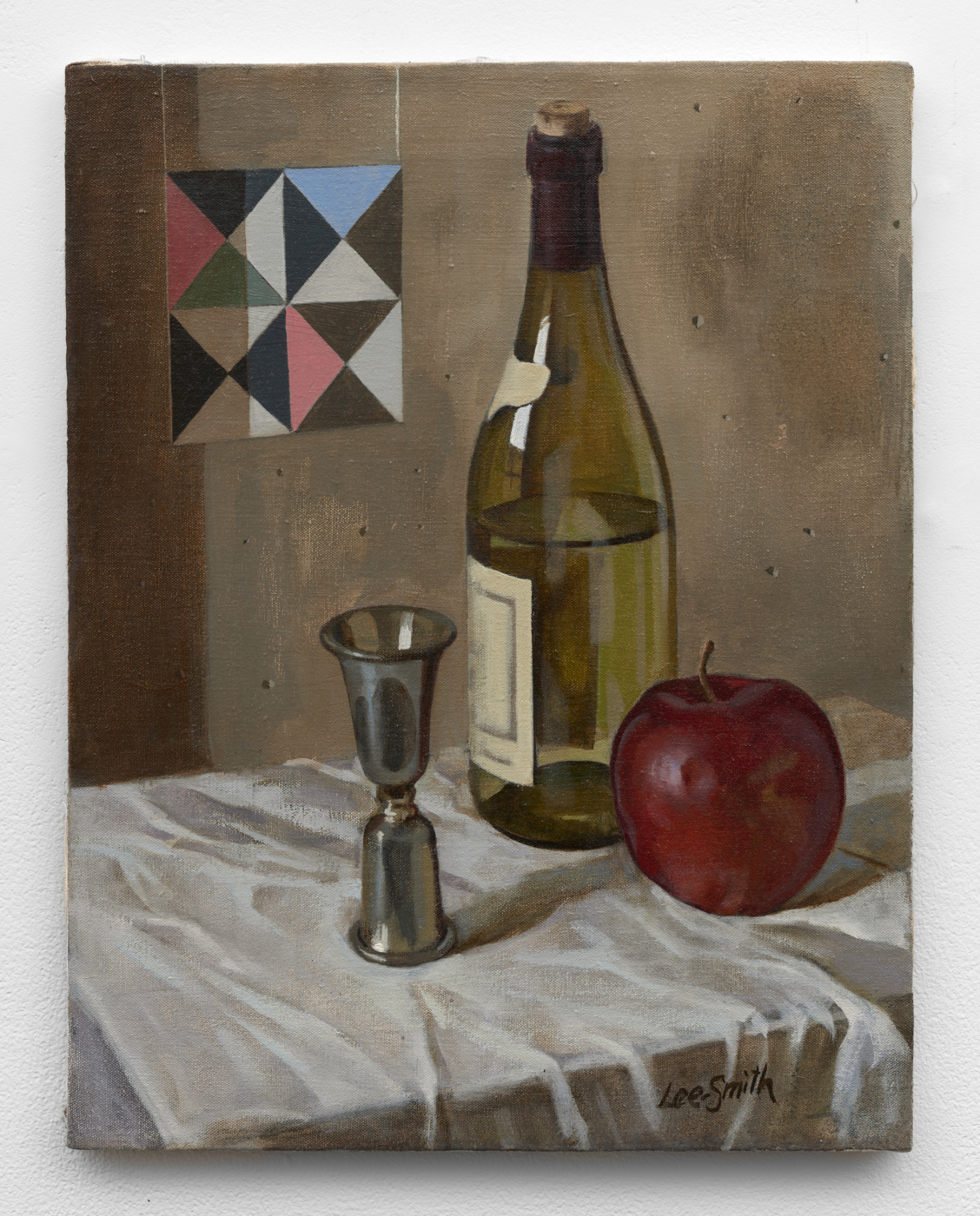 Offering II, 1981. Oil on canvas, 18 x 14 in. (45.72 x 35.56 cm) © 2026 Estate of Hughie Lee-Smith / Artists Rights Society (ARS), NY