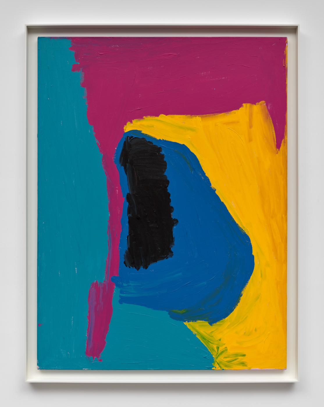 King Alfred's Country, 2006. Acrylic on linen, 48⅛ x 36⅛ in. (122.24 x 91.76 cm); 51½ x 39½ in. (130.81 x 100.33 cm) framed