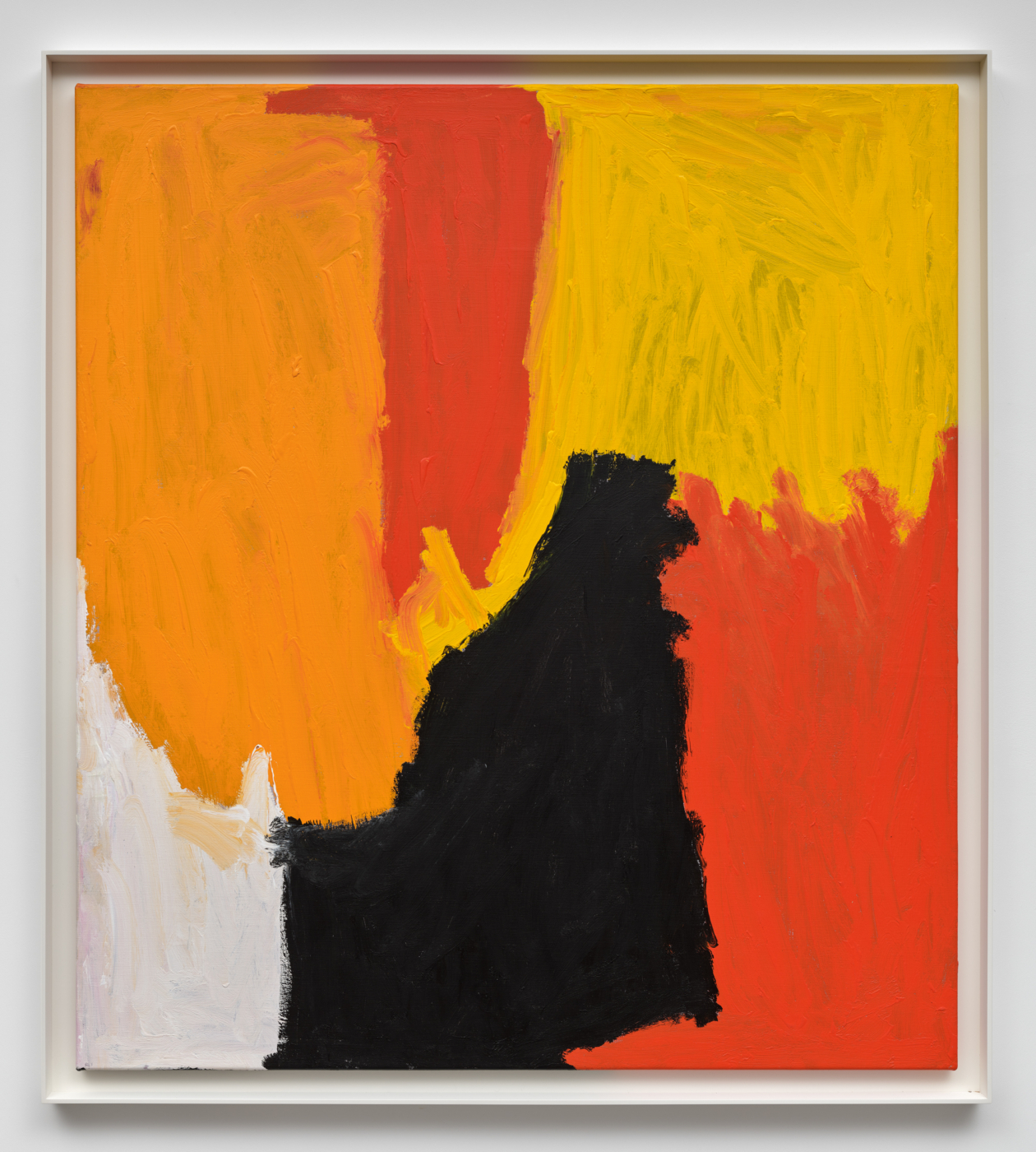 Dibirdibi Country, 2009. Acrylic on linen, 53¼ x 47¾ in. (135.25 x 121.28 cm); 56¾ x 51¼ in. (144.15 x 130.18 cm) framed