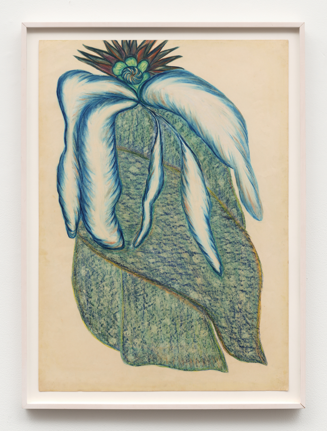 Anna Zemánková, Untitled, c. 1960s. Pastel on paper, 34⅝ x 24⅝ in. (87.96 x 62.56 cm); 38 x 27⅞ x 1½ in. (96.52 x 70.82 x 3.81 cm) framed