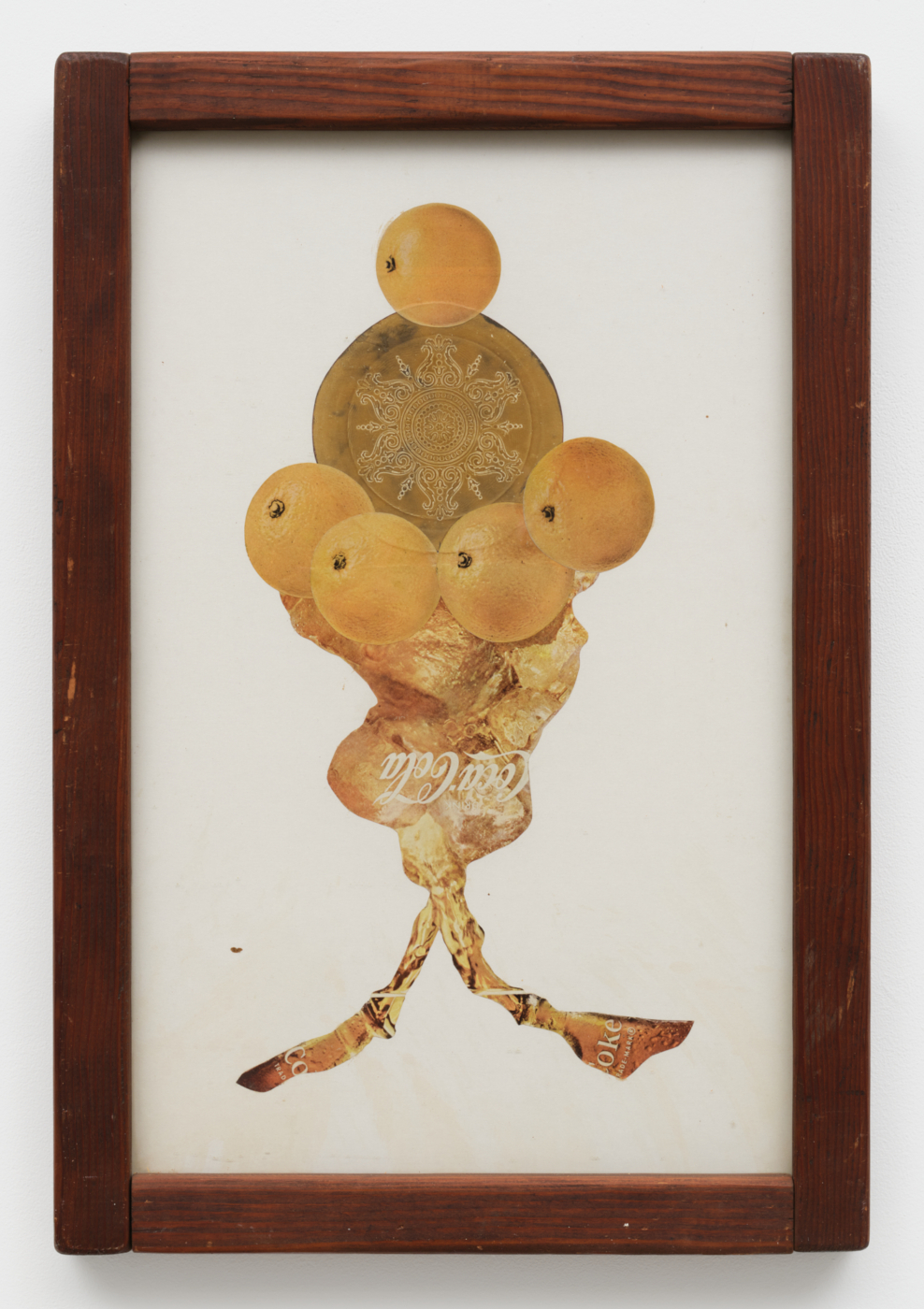 George Herms, Juggler, 1966. Collage in artist's frame, 24 x 16 1/2 in. (60.96 x 41.91 cm) framed
