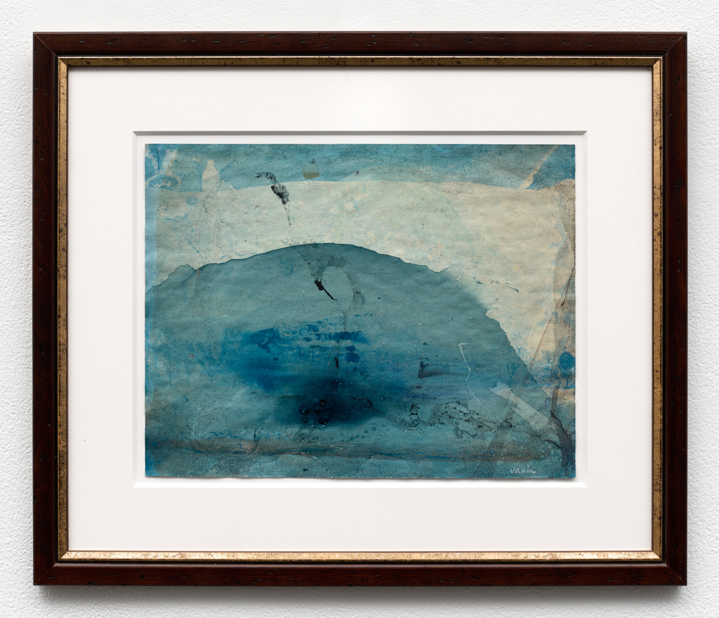Louise Janin, Cosmogramme, 1953-65. Mixed media on paper, 9¼ x 11⅞ in. (23.50 x 30.18 cm); 15¼ x 18 x ⅝ in. (38.73 x 45.72 x 1.60 cm) framed
