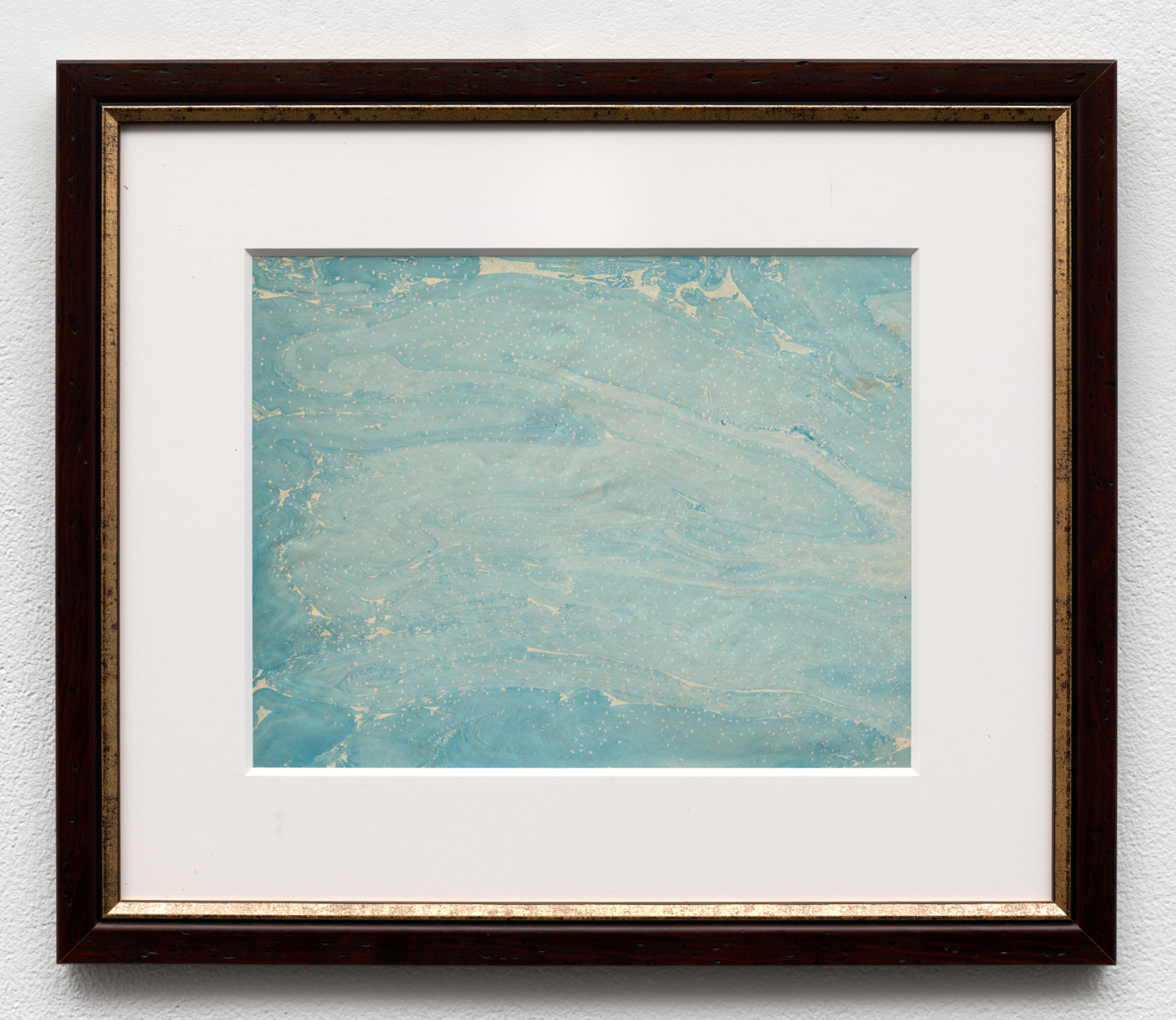 Louise Janin, Cosmogramme, 1953-65. Mixed media on paper, 7¾ x 10 in. (19.68 x 25.40 cm); 13¾ x 16⅛ x ⅝ in. (34.92 x 40.97 x 1.60 cm) framed