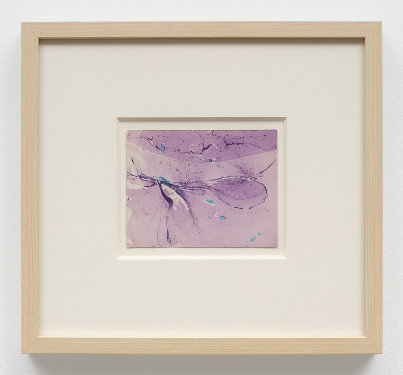 Louise Janin, Cosmogramme 12, c. 1953-70. Mixed media, 4 1/8 x 5 3/8 inches (10.5 x 13.5 cm); 12¾ x 11⅝ x 1¼ in. (32.38 x 29.54 x 3.17 cm) framed