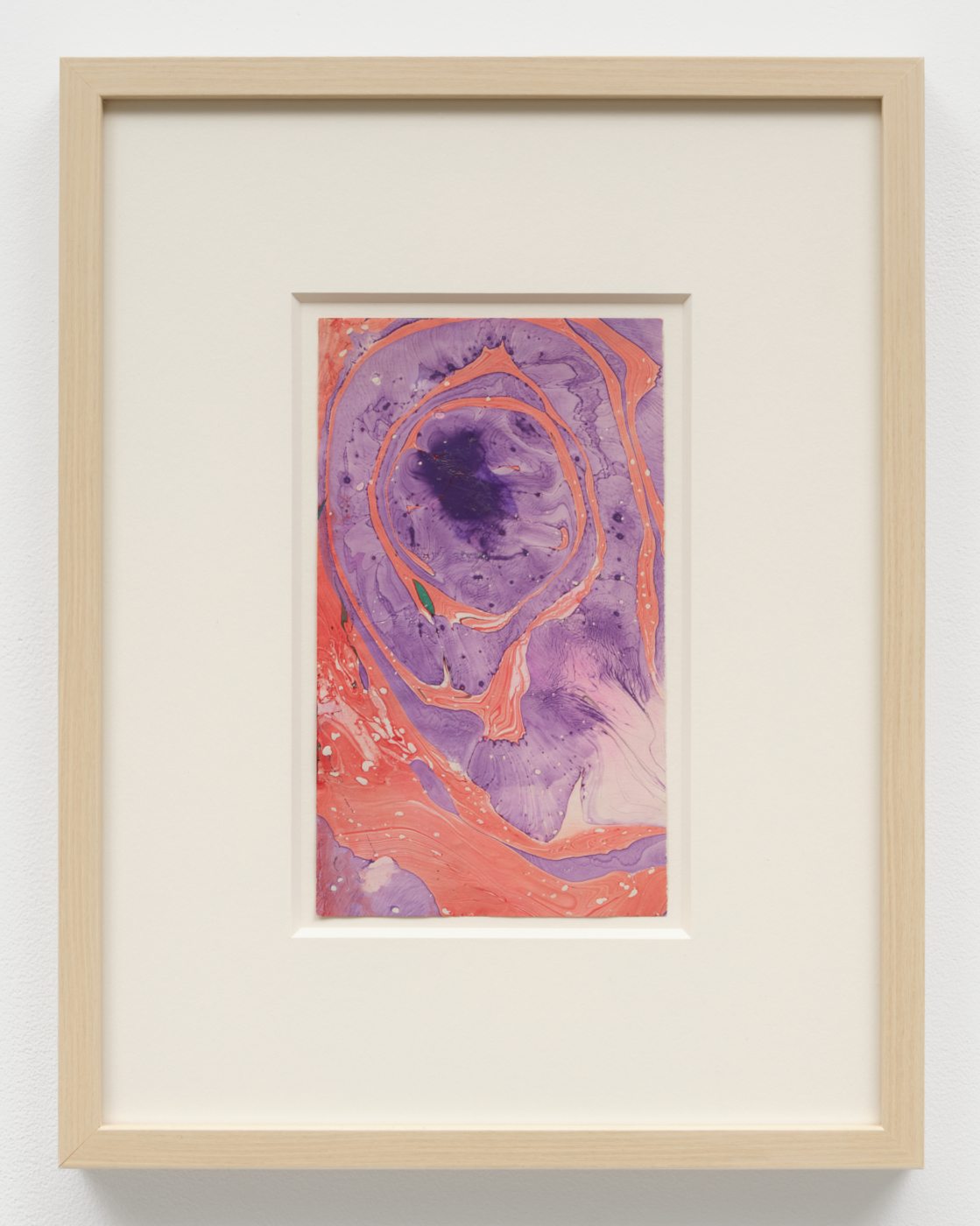 Louise Janin, Cosmogramme 11, c. 1953-70. Mixed media, 8 1/2 x 5 inches (21.7 x 12.7 cm); 16 x 12 3/8 x 1 1/4 in. (40.64 x 31.45 x 3.17 cm) framed