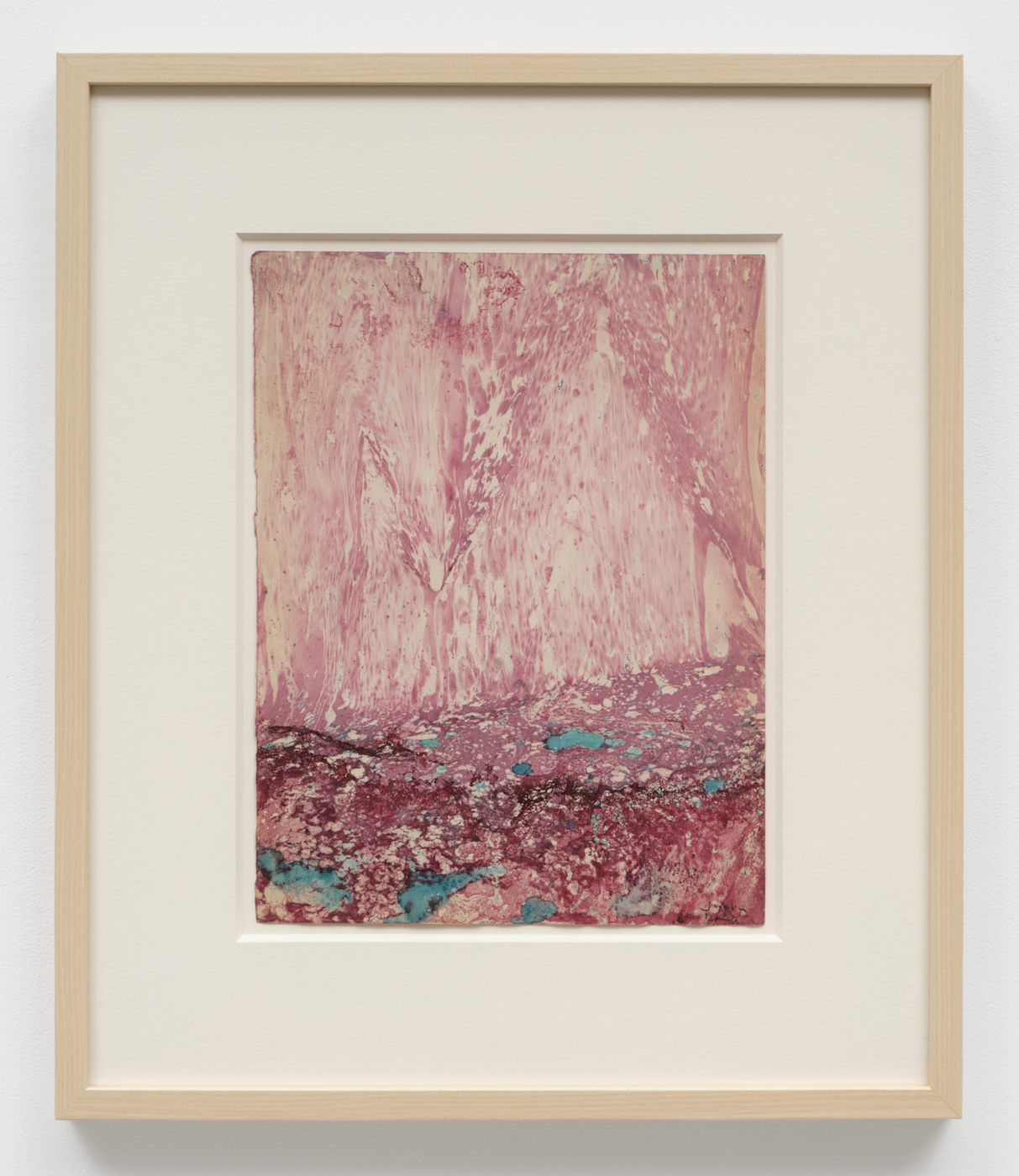 Louise Janin, Cosmogramme 10, c. 1953-70. Mixed media, 12 5/8 x 9 1/2 in. (32 x 24 cm); 19⅞ x 17 x 1¼ in. (50.50 x 43.18 x 3.17 cm) framed