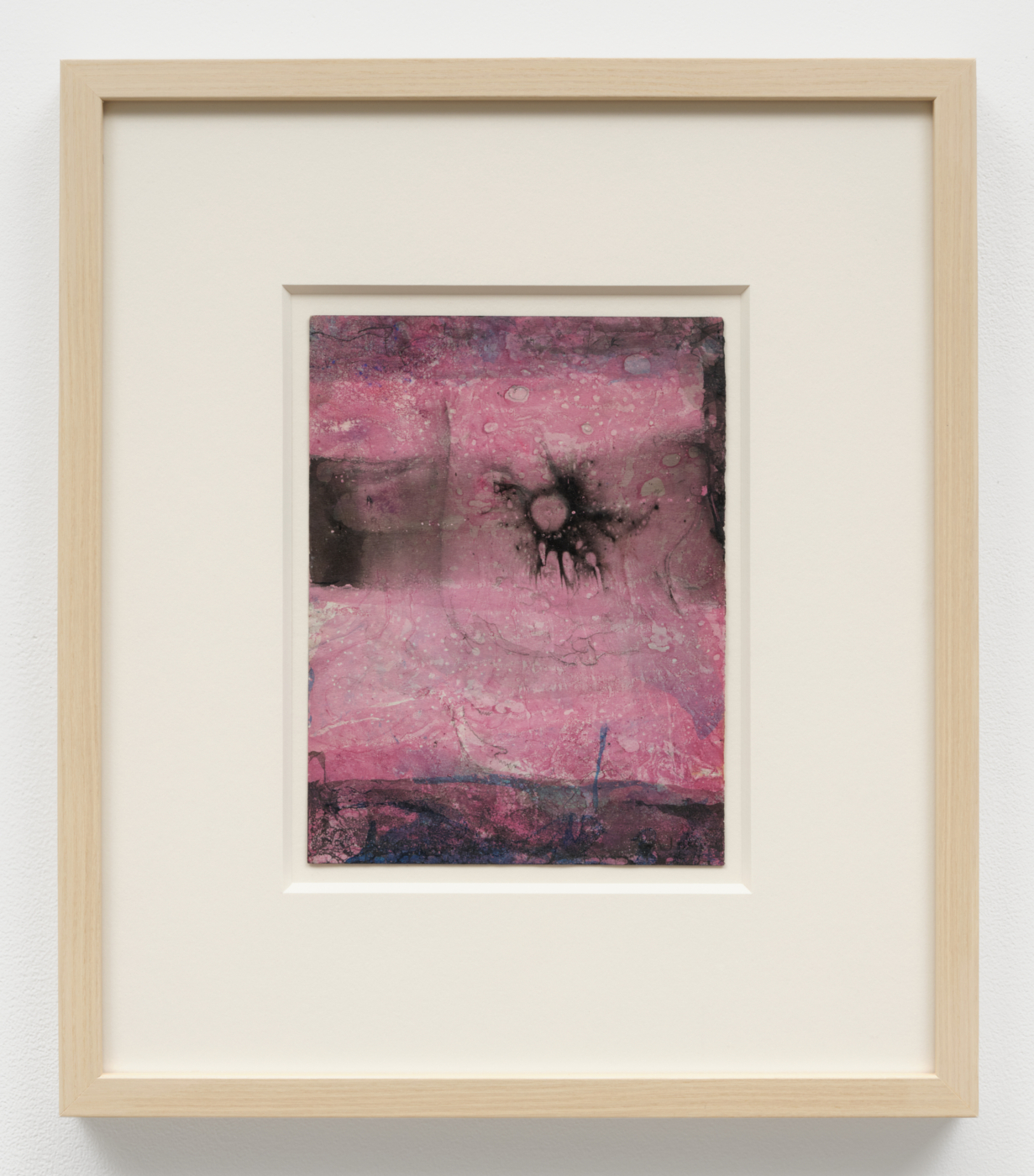 Louise Janin, Cosmogramme 8, c. 1953-70. Mixed media, 7 7/8 x 5 7/8 in. (20 x 15 cm); 15 1/2 x 13 1/8 x 1 1/4 in. (39.37 x 33.35 x 3.17 cm) framed