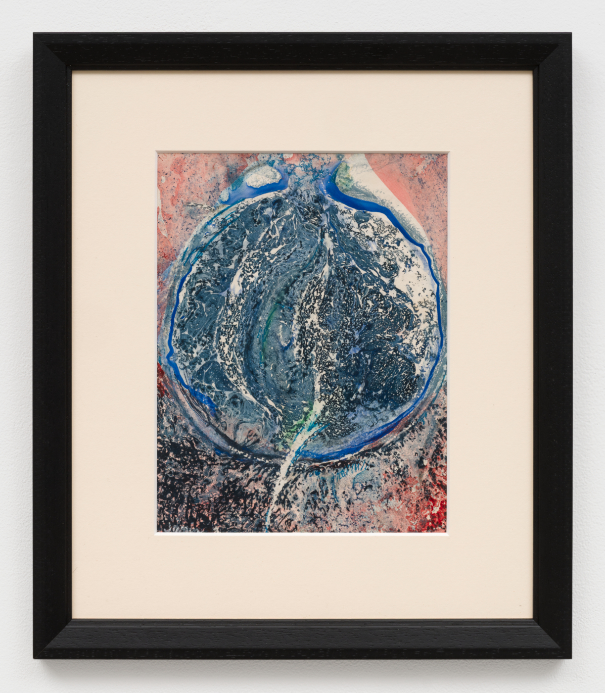 Louise Janin, Cosmogramme, c. 1953–70. Mixed media, 12¼ x 10¼ in. (31.20 x 26.20 cm); 13 3/4 x 11 3/4 x 5/8 in. (35.00 x 30.00 x 1.50 cm) framed