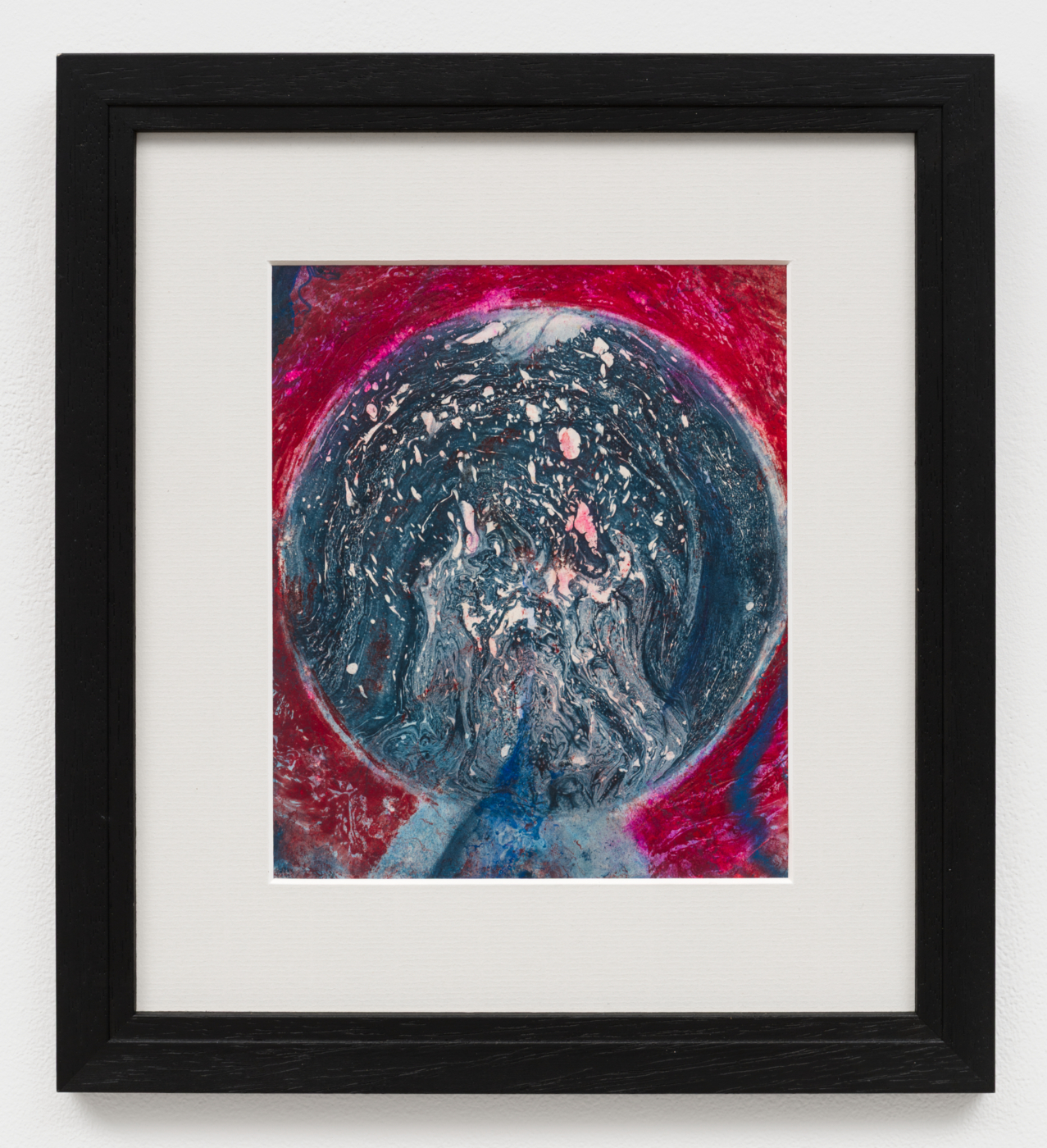 Louise Janin, Cosmogramme, c. 1953–70. Mixed media, 7⅝ x 6½ in. (19.50 x 16.50 cm); 13 x 11 3/4 x 5/8 in. (33.00 x 30.00 x 1.50 cm) framed