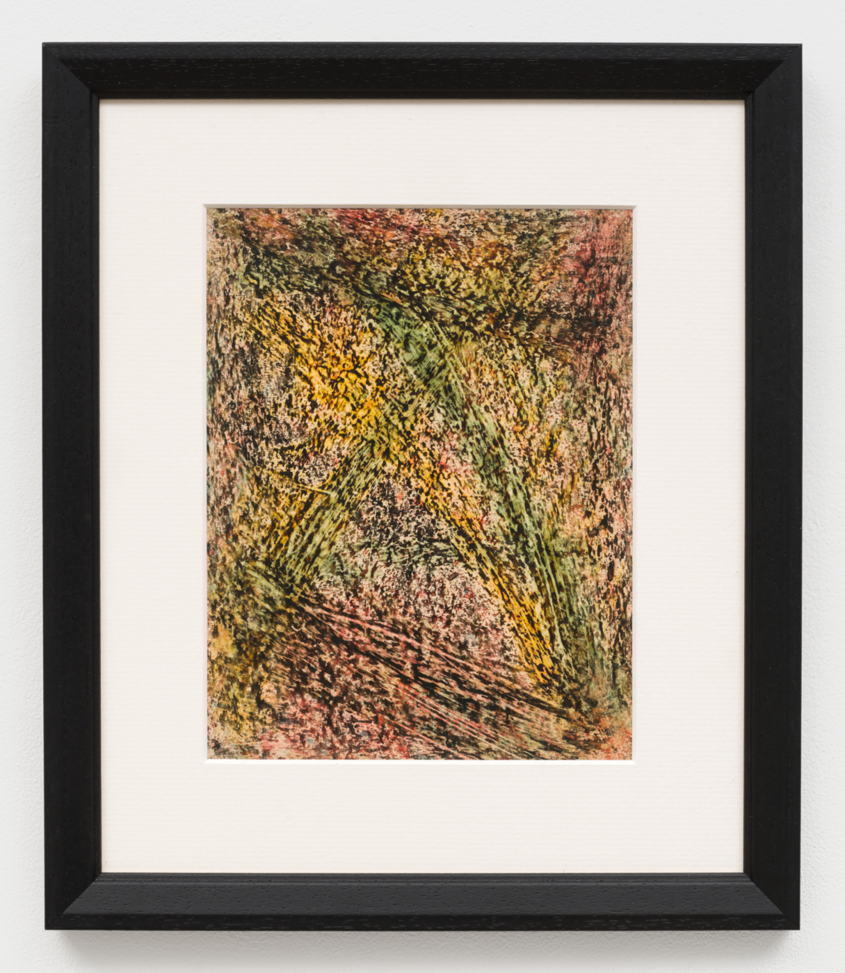 Madge Gill, Untitled, c. 1930-40. Wax crayon on paper, 8⅞ x 6⅞ in. (22.60 x 17.40 cm); 13 3/8 x 11 3/8 x 5/8 in. (34.00 x 29.00 x 1.60 cm) framed