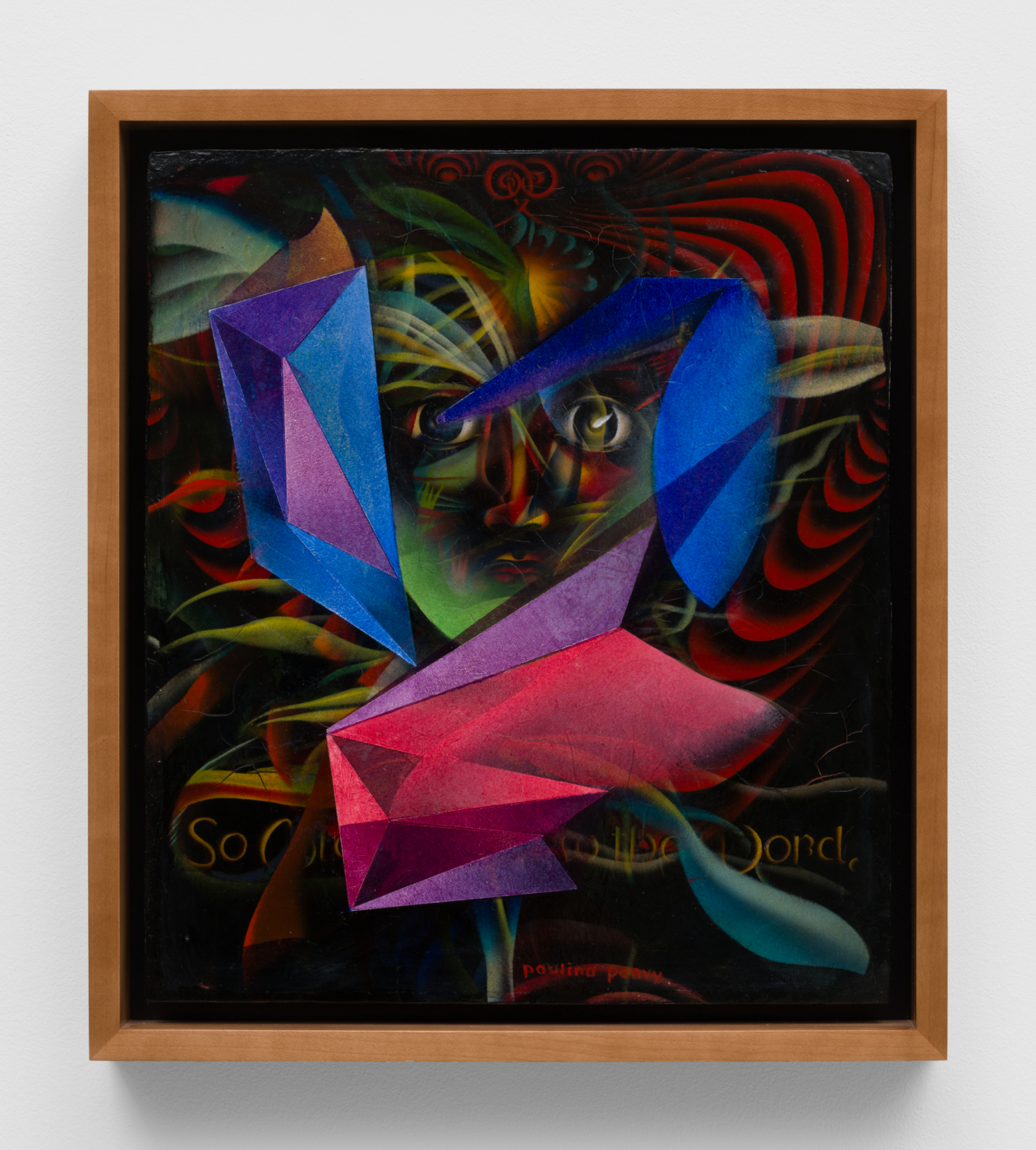 Paulina Peavy, Untitled, c. 1938–80s. Oil on board, 14 x 12 in. (35.56 x 30.48 cm)