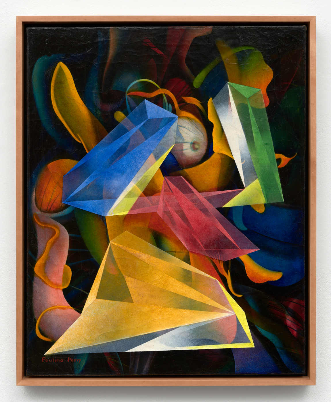 Paulina Peavy, Untitled, c. 1930s-80s. Oil and acrylic on canvas, 30⅛ x 24⅛ in. (76.53 x 61.29 cm); 31¾ x 25¾ in. (80.64 x 65.41 cm) framed