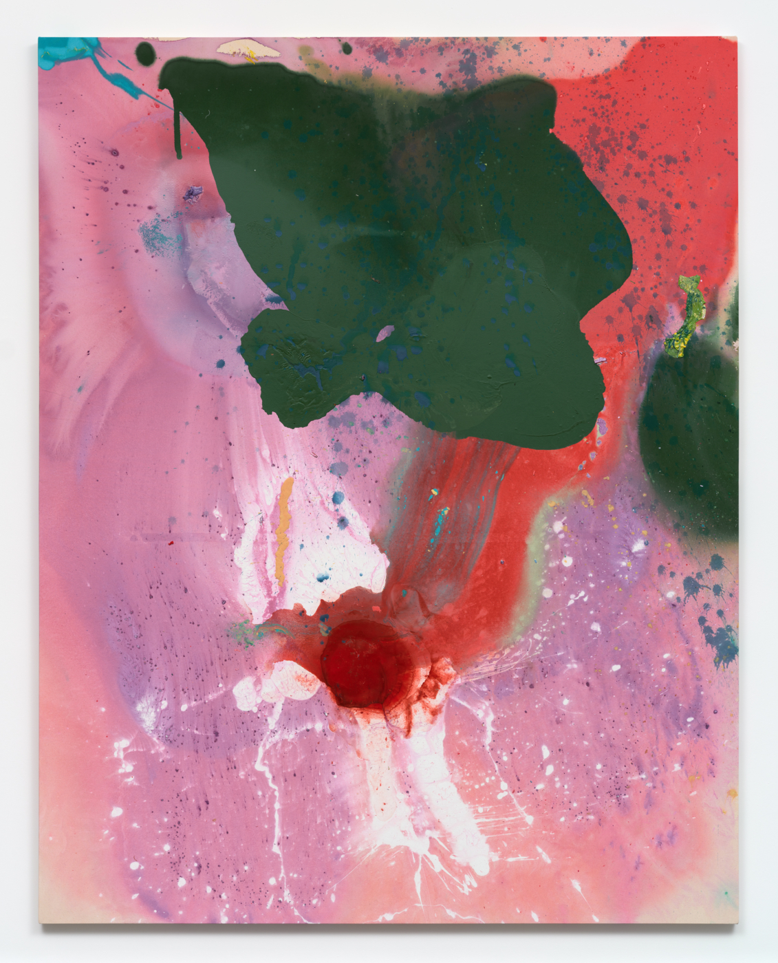 Green Wish, 2026. Acrylic on canvas, 104 x 82 in. (264.16 x 208.28 cm)