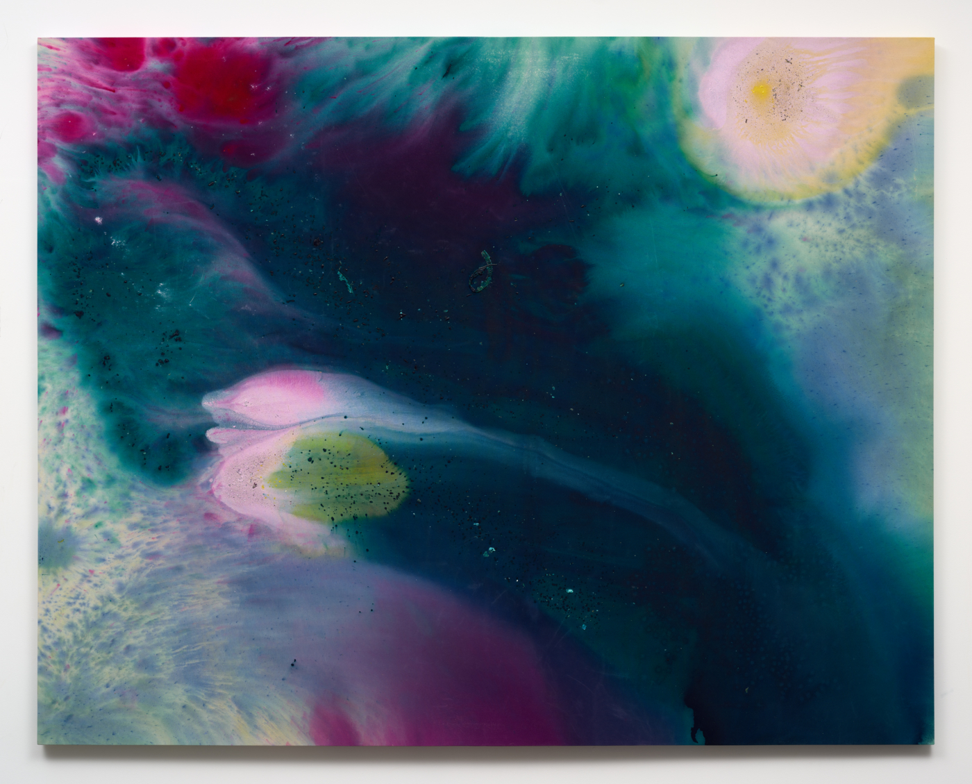 Ballade Dream, 2026. Acrylic and pumice on canvas, 82 x 104 in. (208.28 x 264.16 cm)