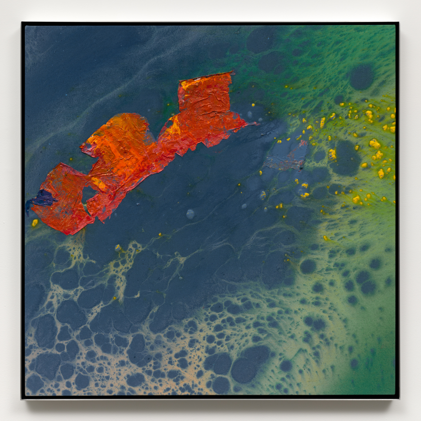 Deep Turn, 2026. Acrylic on canvas, 36 x 36 in. (91.44 x 91.44 cm); 36⅞ x 36⅞ in. (93.66 x 93.65 cm) framed