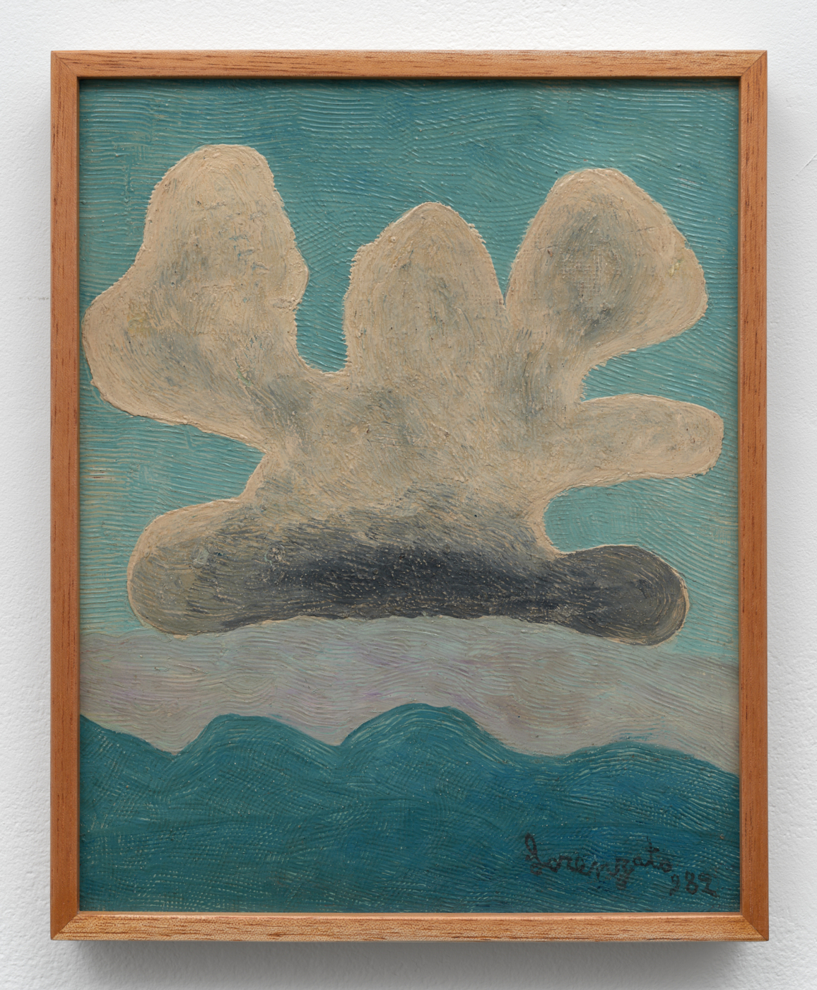 Amadeo Luciano Lorenzato, Untitled, 1982. Oil on wood panel, 12¼ x 9⅞ in. (31.12 x 25.10 cm); 12⅝ x 10¼ in. (32.08 x 26.04 cm) framed