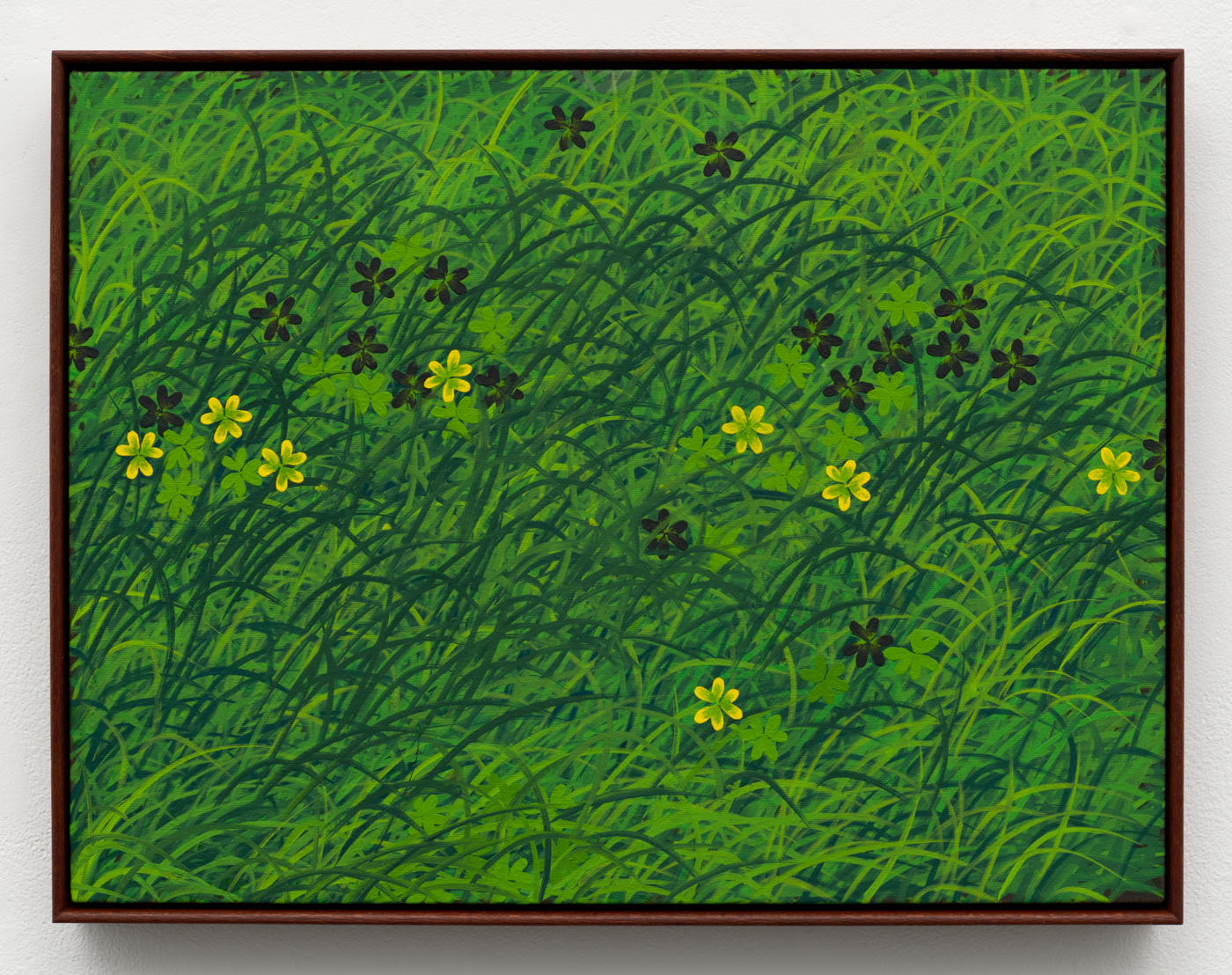 Calvin Marcus, Untitled, 2026. Oil on linen, 16 x 21 in. (40.64 x 53.34 cm); 16¾ x 21¾ in. (42.55 x 55.24 cm) framed