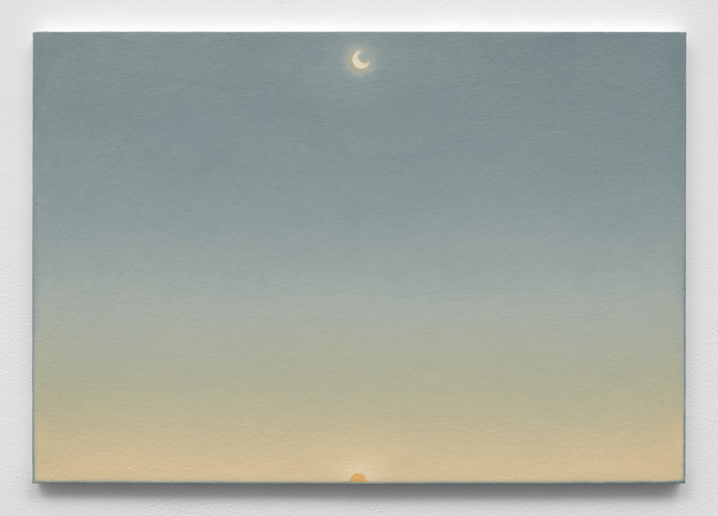 Felipe Suzuki, Untitled, 2026. Oil on canvas mounted on wood, 17¾ x 25⅝ in. (45.09 x 65.10 cm)