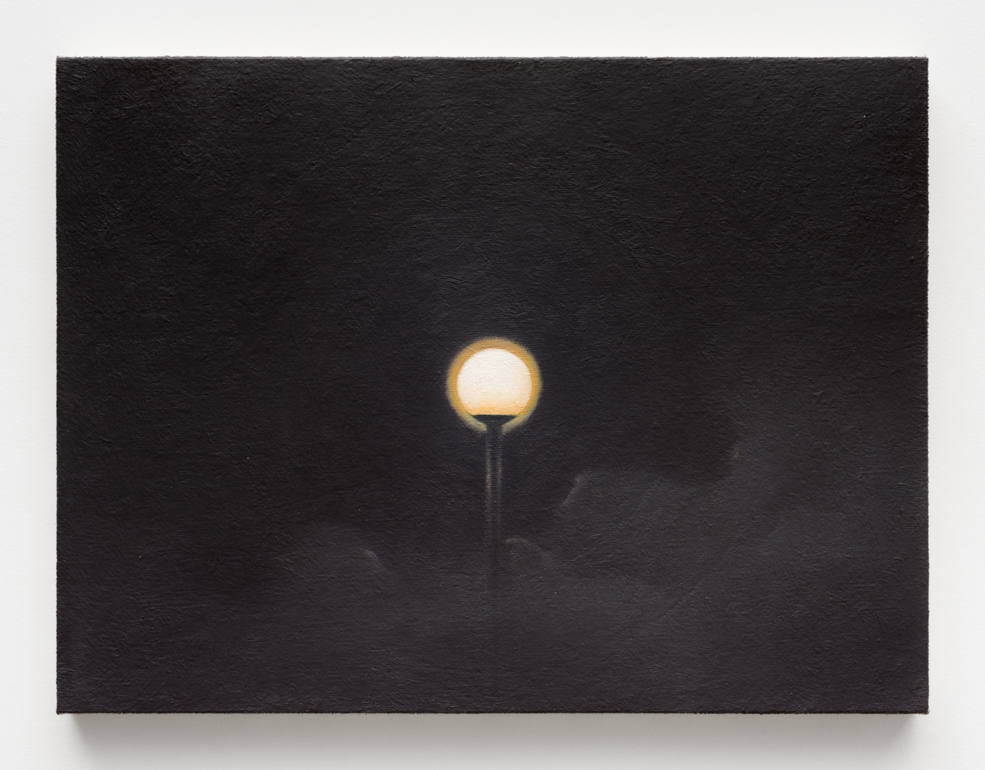 Untitled, 2026. Oil on canvas mounted on wood, 11¾ x 15¾ in. (30 x 40 cm)