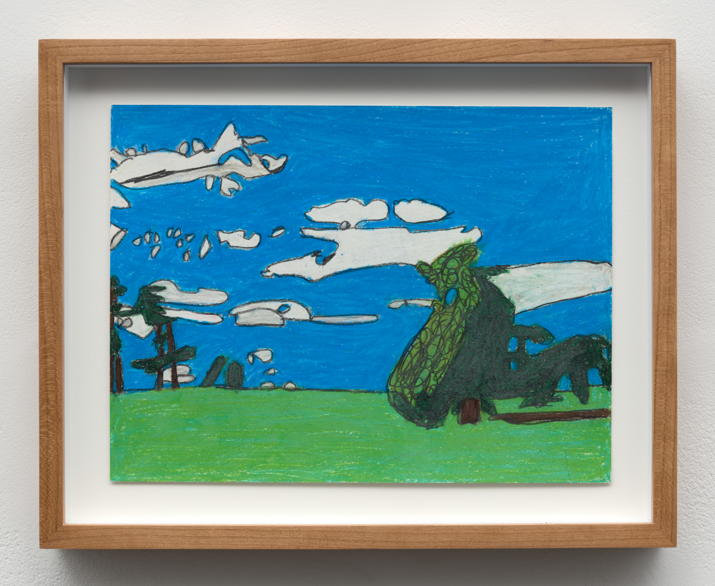 Helen Rae, August 11, 2000, 2000. Colored pencil and graphite on paper, 9 x 12 in. (22.86 x 30.48 cm); 12 x 15 in. (30.48 x 38.10 cm) framed