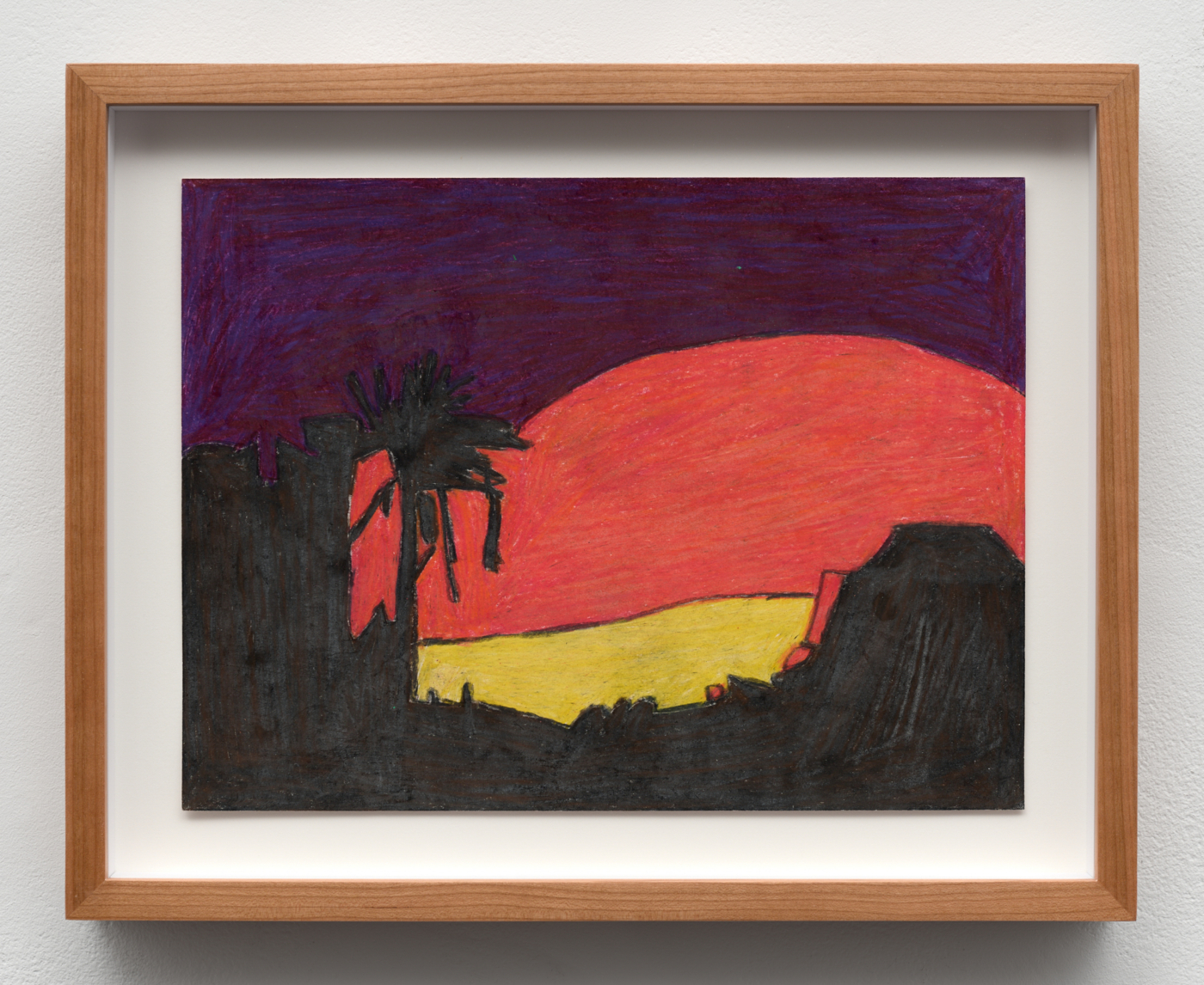 Helen Rae, October 16, 2002, 2002. Colored pencil and graphite on paper, 9 x 12 in. (22.86 x 30.48 cm); 12 x 15 in. (30.48 x 38.10 cm) framed