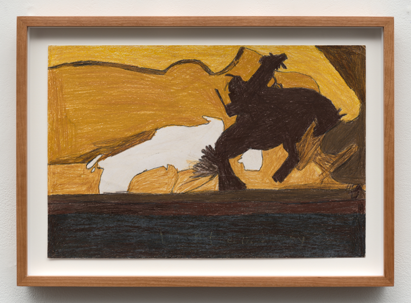 Helen Rae, October 11, 2004, 2004. Colored pencil and graphite on paper, 12 x 18 inches (30.5 x 45.7 cm); 15 x 21 x 1¾ in. (38.10 x 53.34 cm) framed