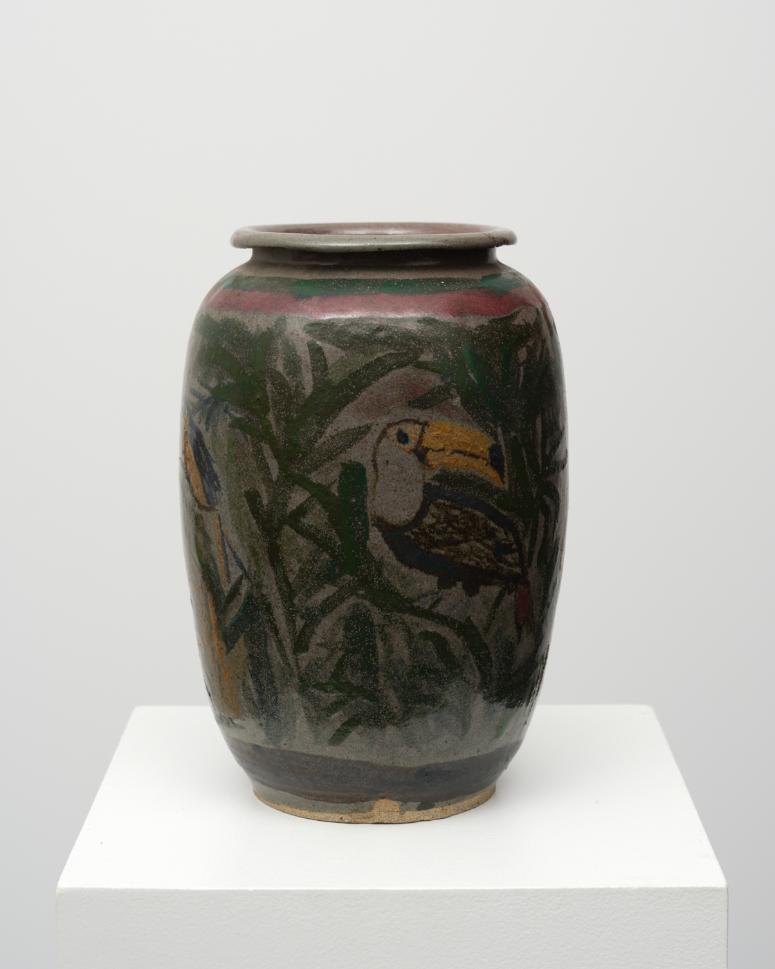 Magdalena Suarez Frimkess and Michael Frimkess, Untitled, 1989. Glazed stoneware, 11⅜ x 7½ x 7½ in. (28.91 x 19.05 x 19.05 cm)