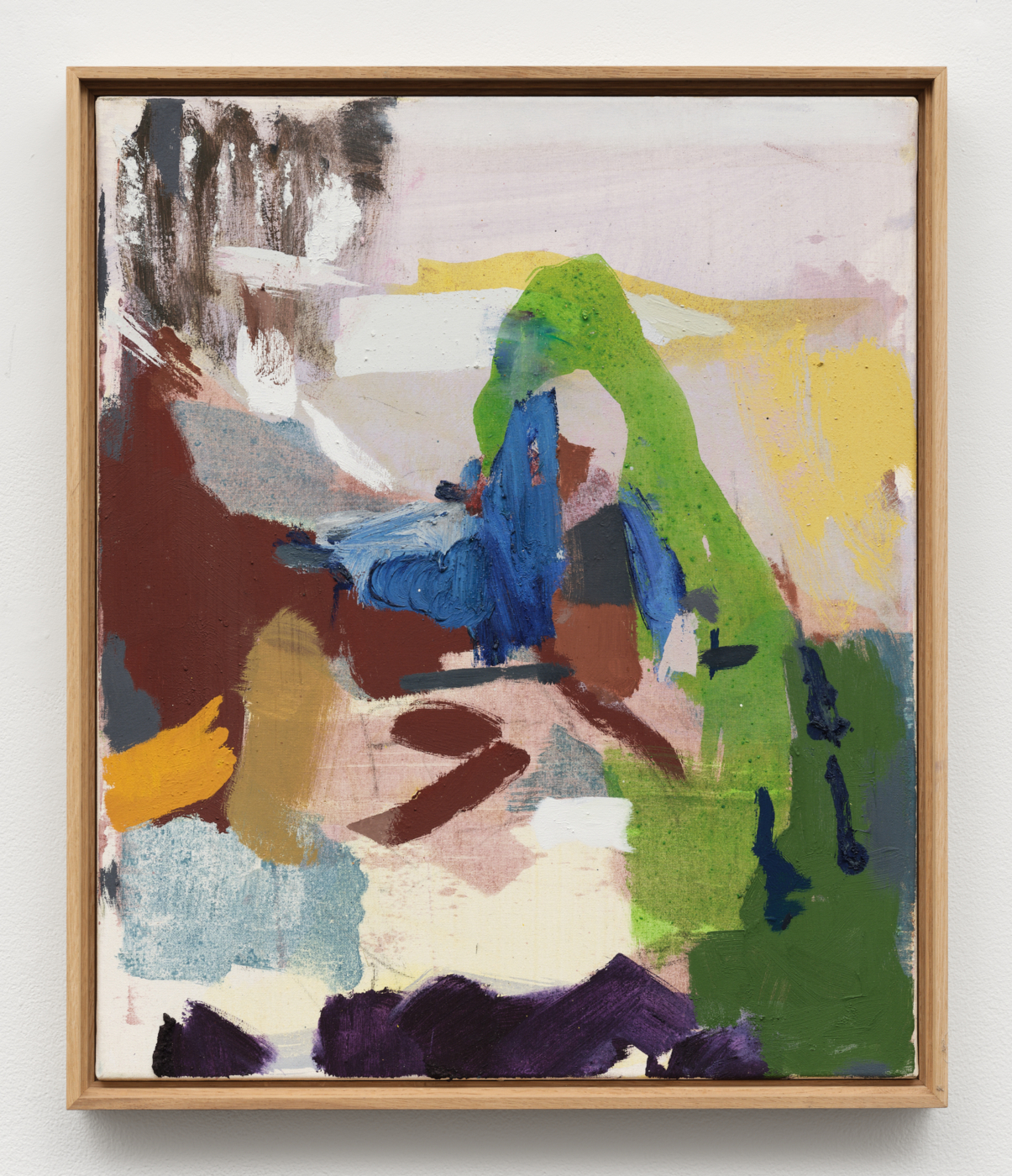 Maki Na Kamura, Queen of Desert Incognito V, 2026. Oil and tempera on canvas, 23¾ x 19¾ in. (60.33 x 50.16 cm); 25 x 21⅛ in. (63.50 x 53.67 cm) framed