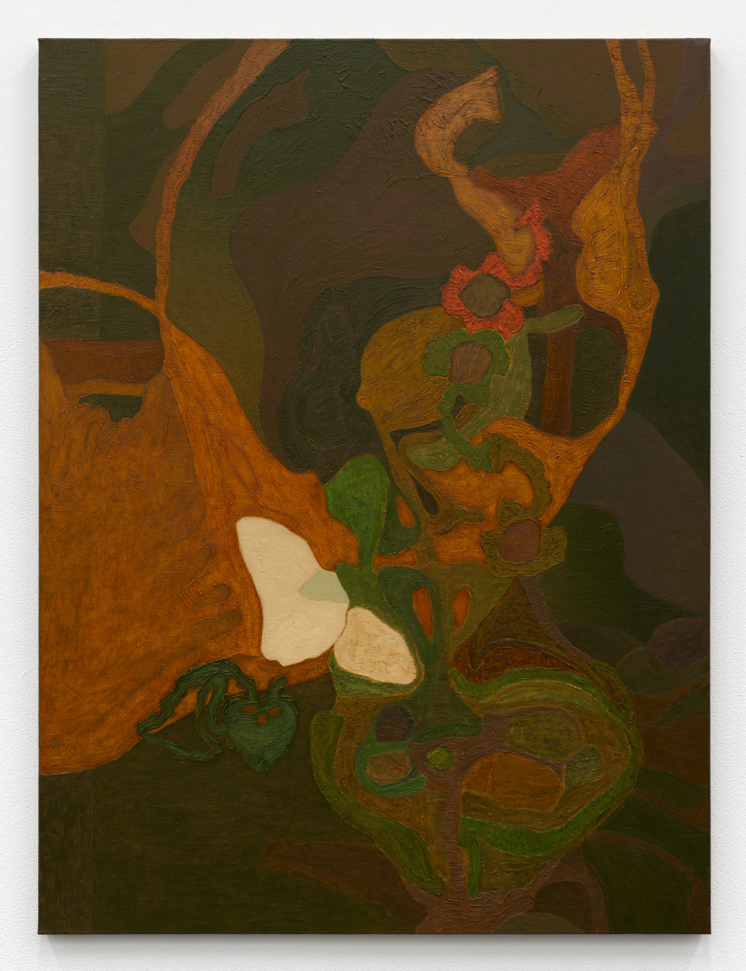 Nightshade, 2024–26. Oil on linen, 39⅞ x 30⅛ in. (101.28 x 76.52 cm)