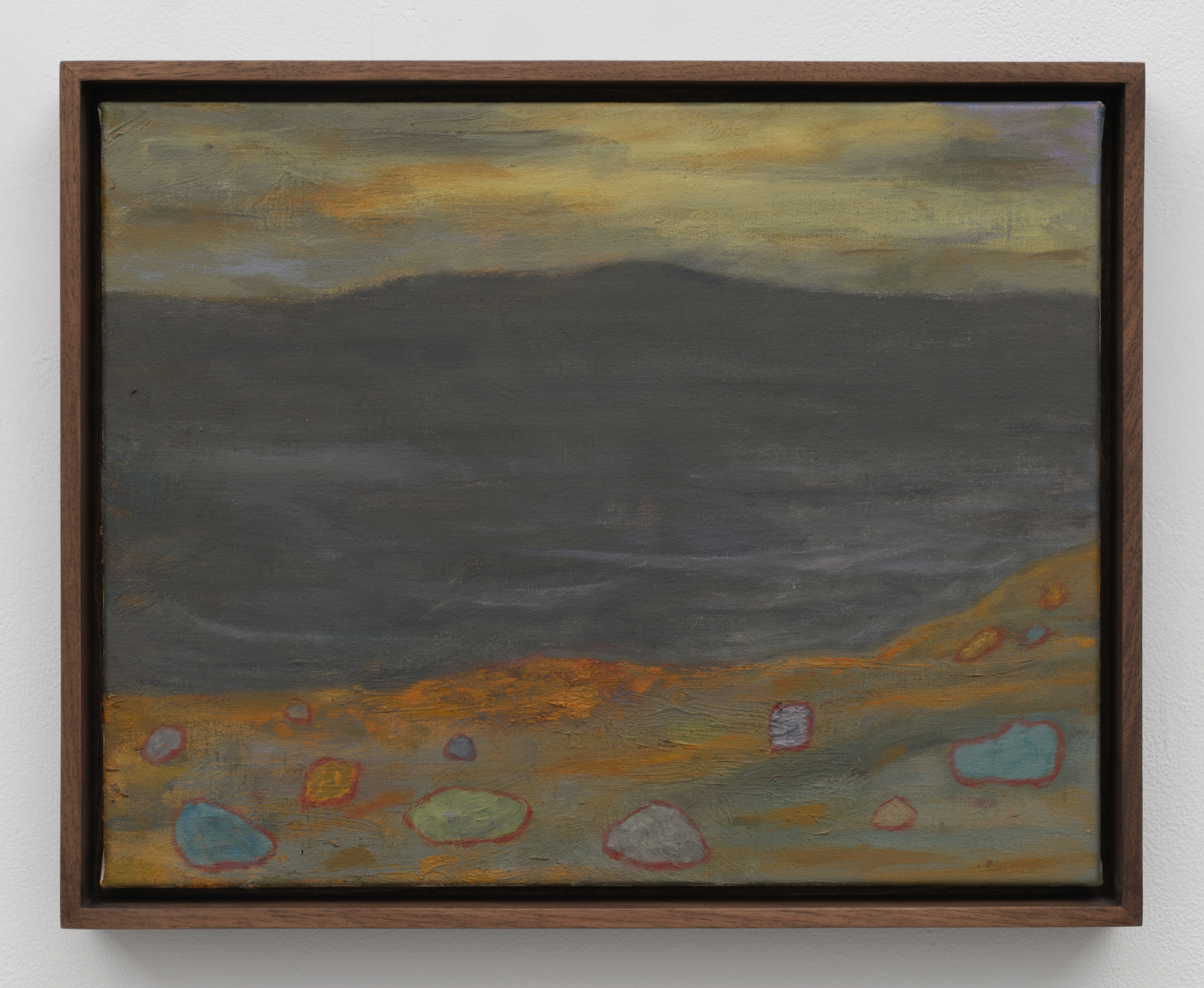 Shota Nakamura, Untitled, 2023. Oil on linen, 11⅞ x 15⅛ in. (30.18 x 38.43 cm); 13 x 16¼ in. (33.02 x 41.27 cm) framed