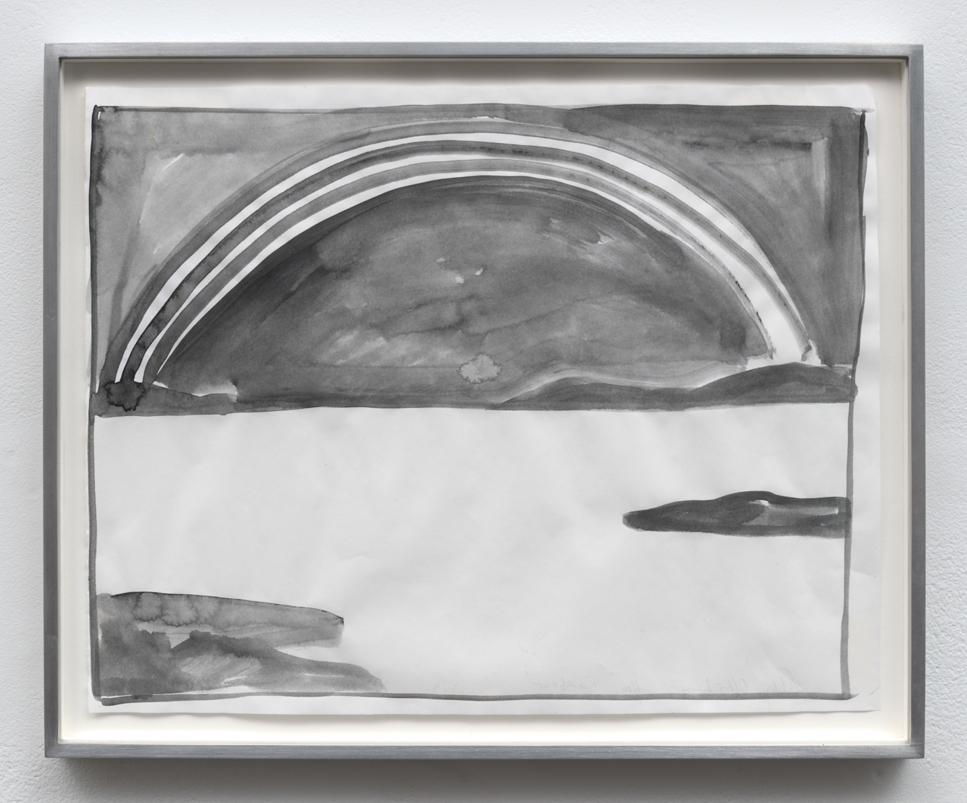 Silke Otto-Knapp, Rainbow, 2019. Watercolor on paper, 10⅞ x 13¾ in. (27.62 x 34.92 cm); 12⅜ x 15¼ in. (31.43 x 38.73 cm) framed