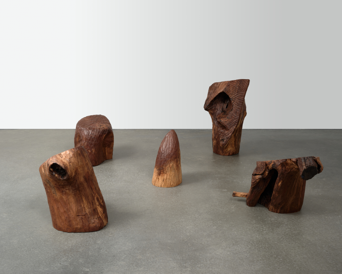 Thaddeus Mosley, Garden, 2020. Walnut, 28 x 48 x 74 in. (71.12 x 121.92 x 187.96 cm) overall