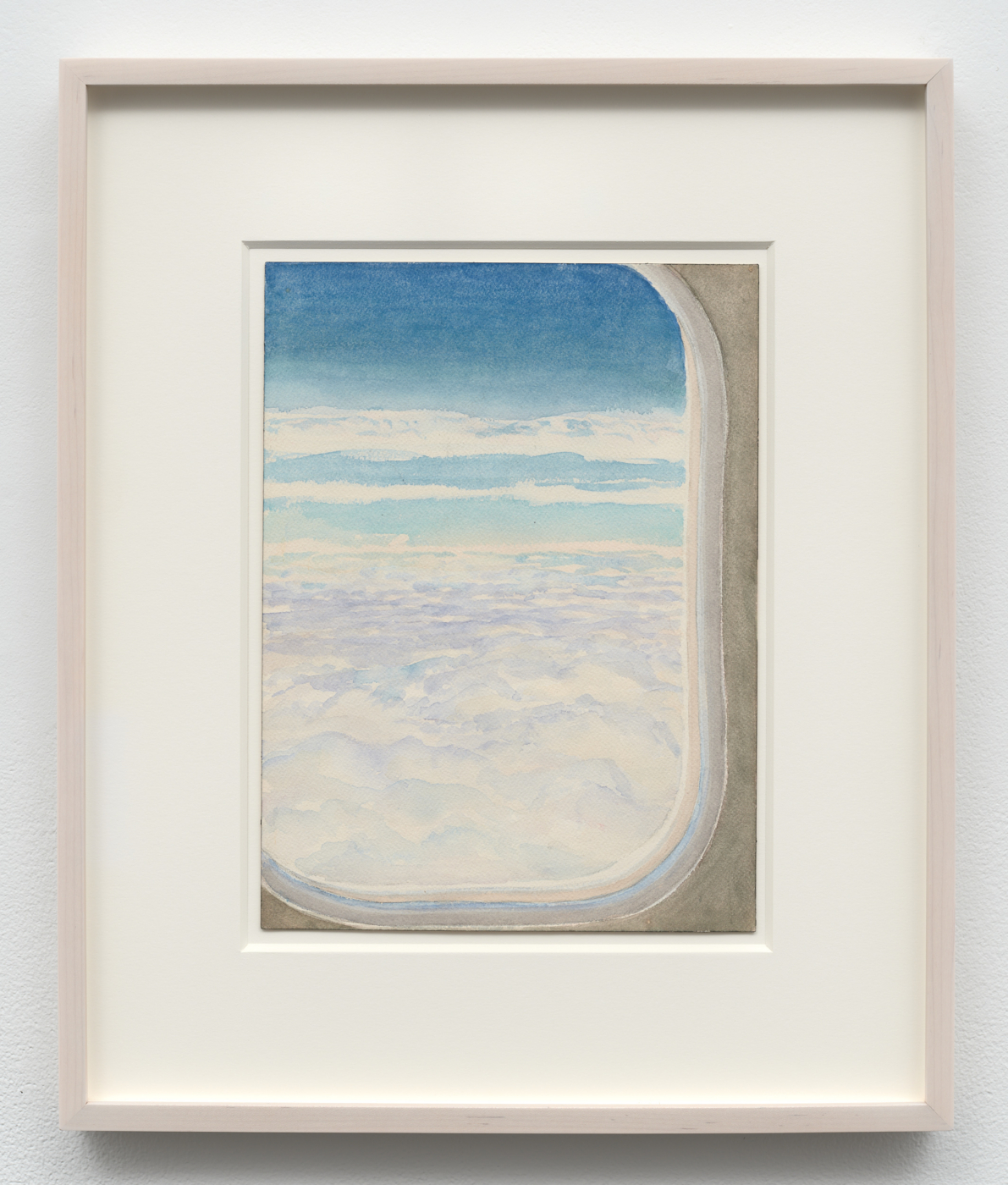 Untitled, 1971. Watercolor on paper, 12⅛ x 9 in. (30.80 x 22.86 cm); 19½ x 16¼ in. (49.53 x 41.27 cm) framed