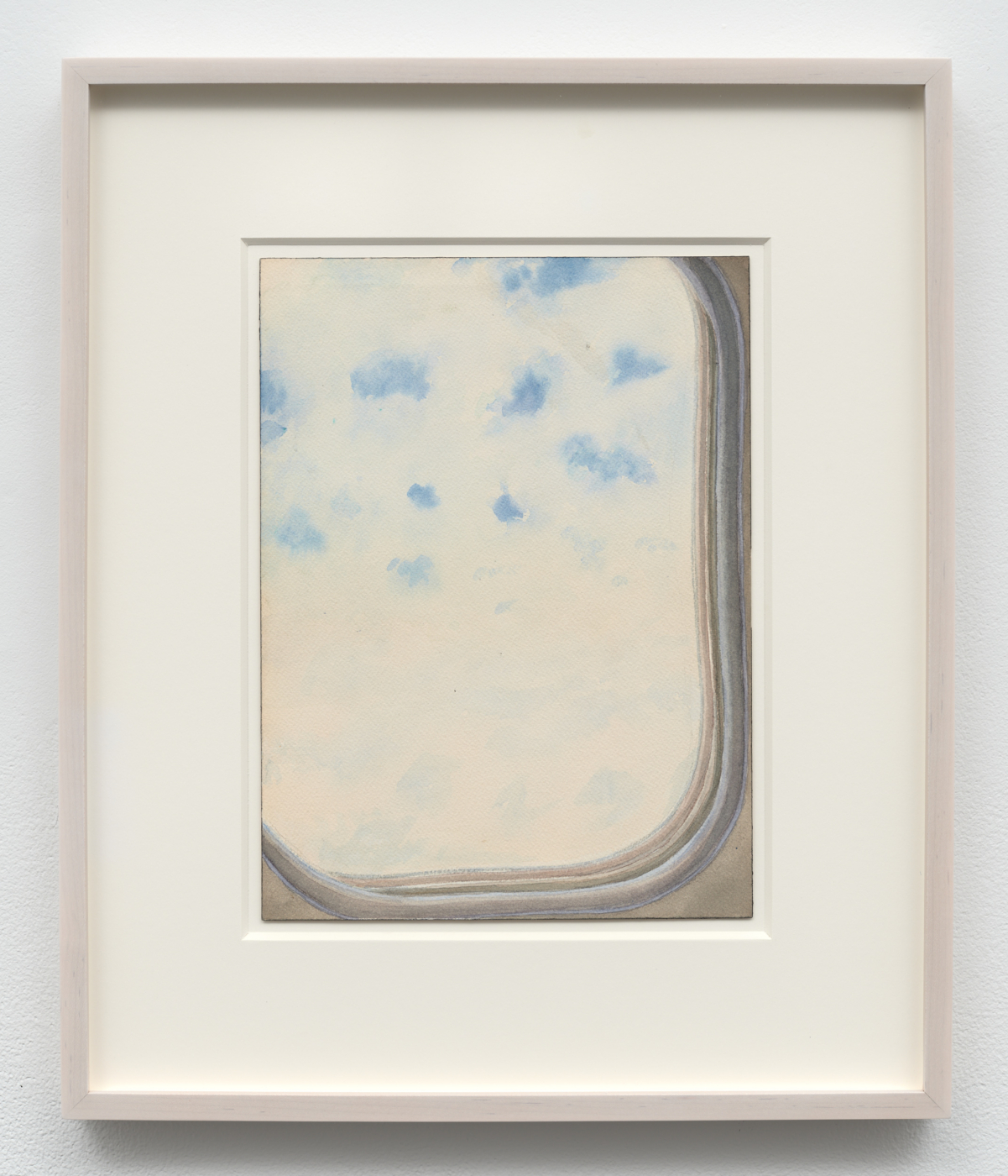 Untitled, 1971. Watercolor on paper, 12⅛ x 9 in. (30.80 x 22.86 cm); 19⅜ x 16¼ in. (49.23 x 41.27 cm) framed