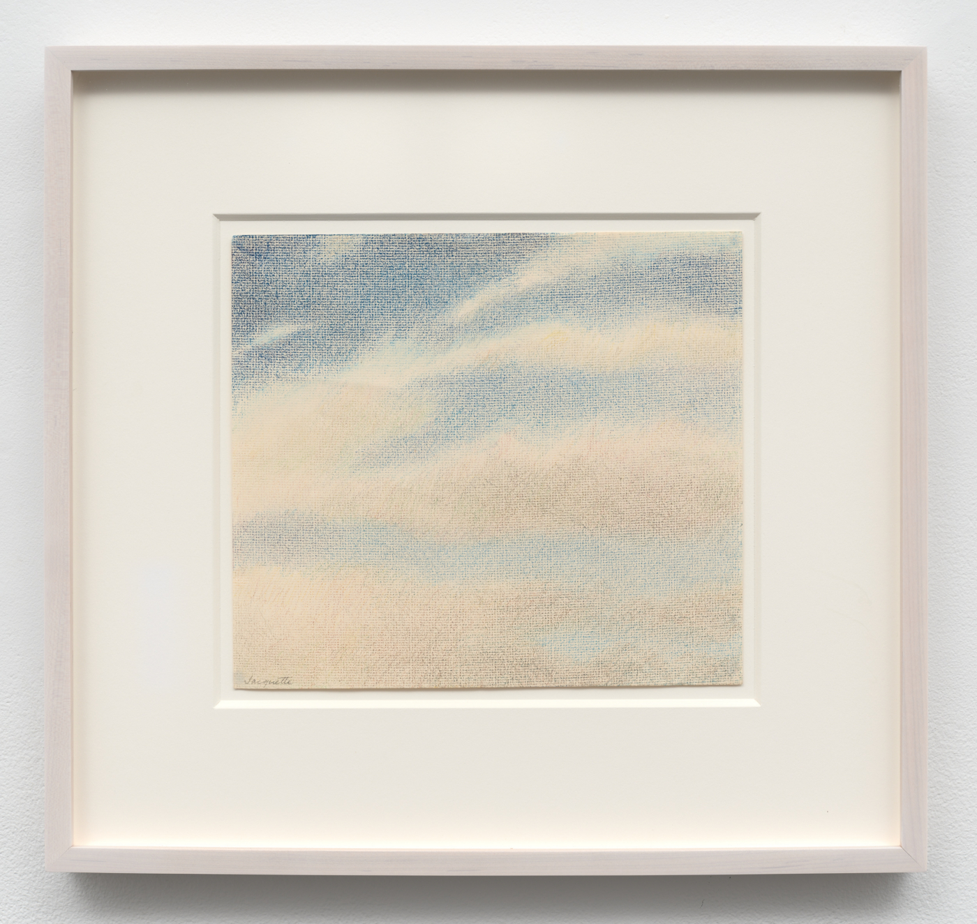 Untitled, c. 1971. Pencil on paper, 9 x 10 in. (22.86 x 25.40 cm); 16¼ x 17⅜ in. (41.27 x 44.15 cm) framed