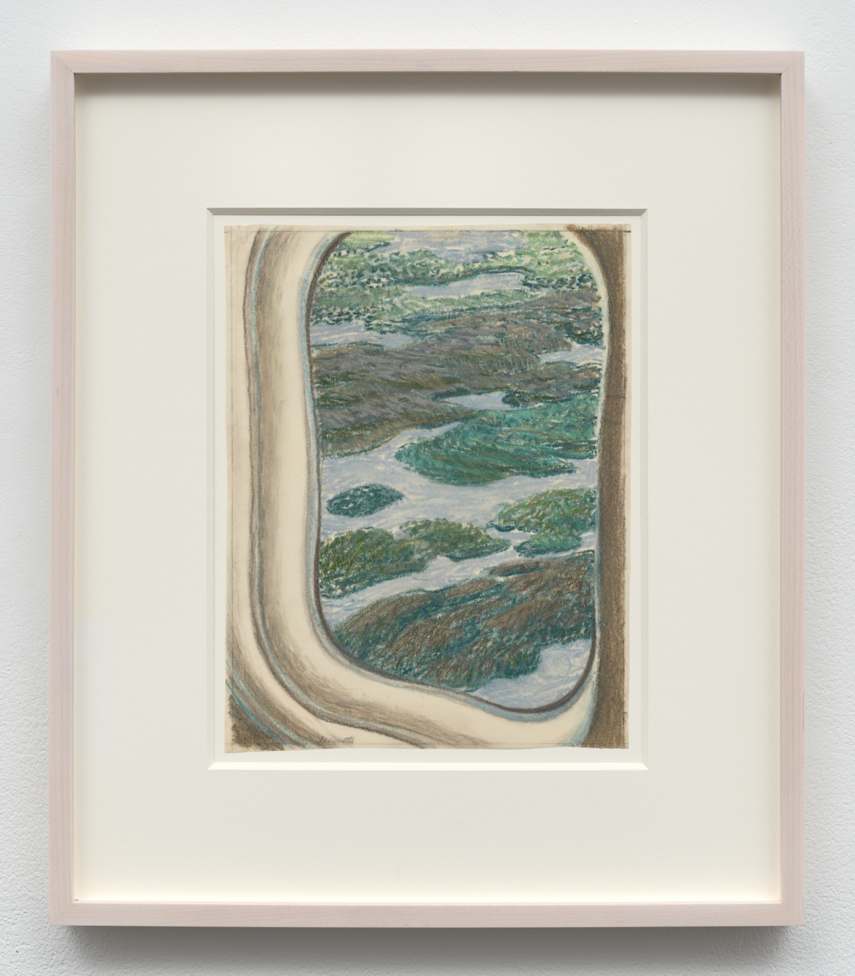 Untitled, c. 1979. Pastel on paper, 11 x 8⅜ in. (27.94 x 21.27 cm); 18¼ x 15¾ in. (46.36 x 40.01 cm) framed
