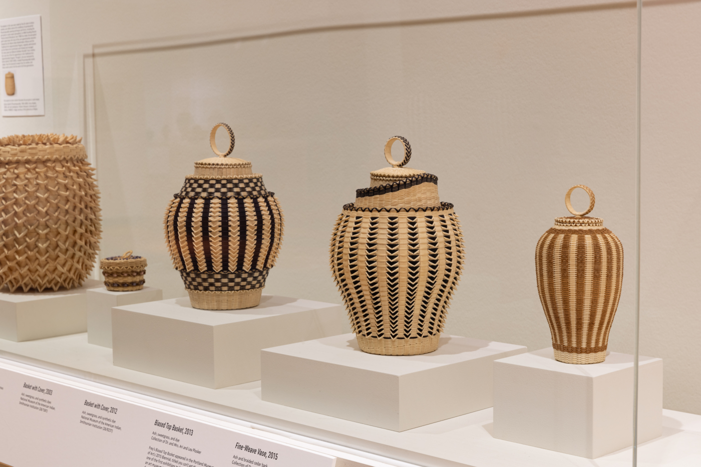 View #3, Jeremy Frey: Woven, Portland Museum of Art, Maine